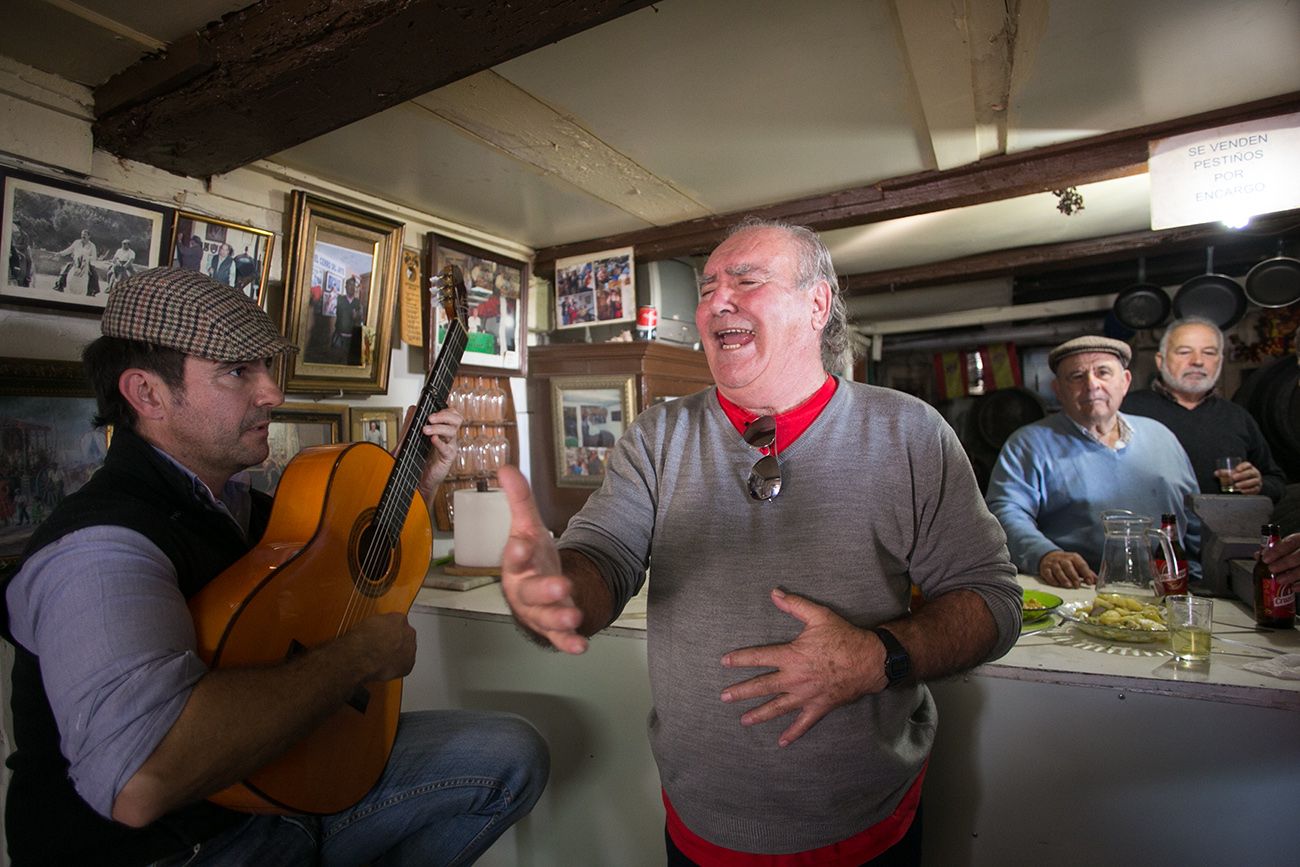 Cante en el Cerro.  Foto:Juan Carlos Toro