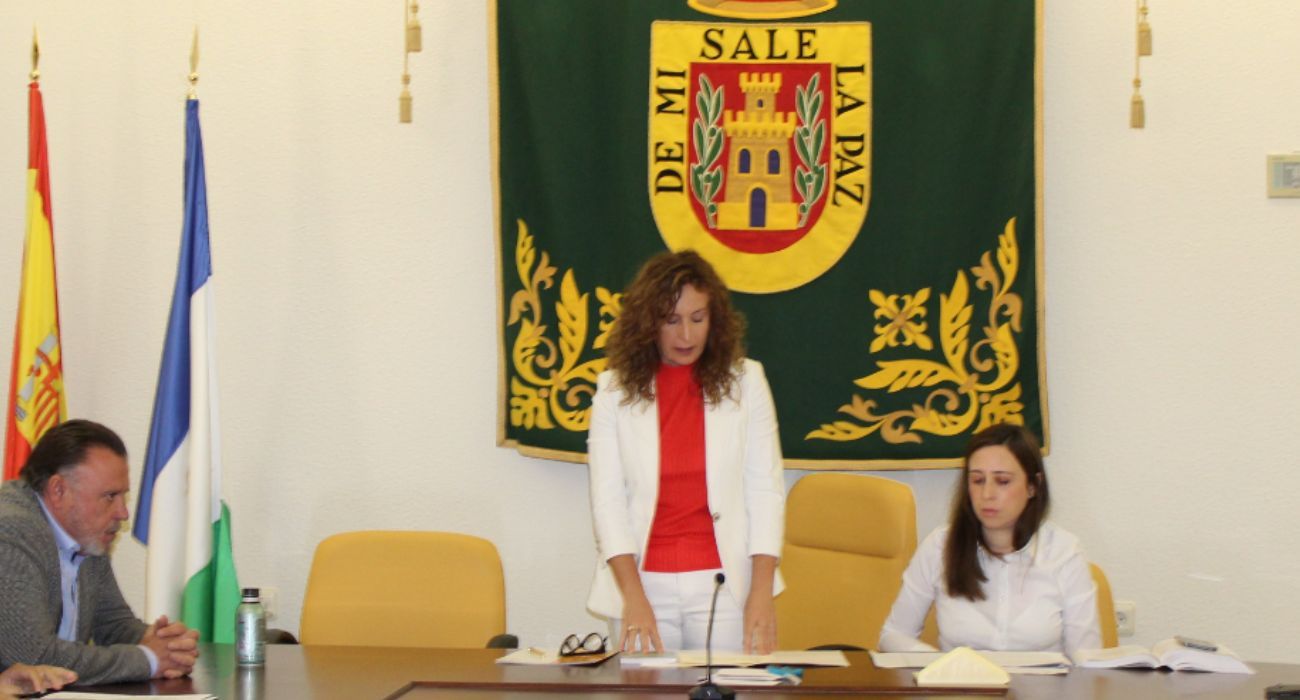 Remedios Palma, en su toma de posesión como alcaldesa en noviembre del año pasado.