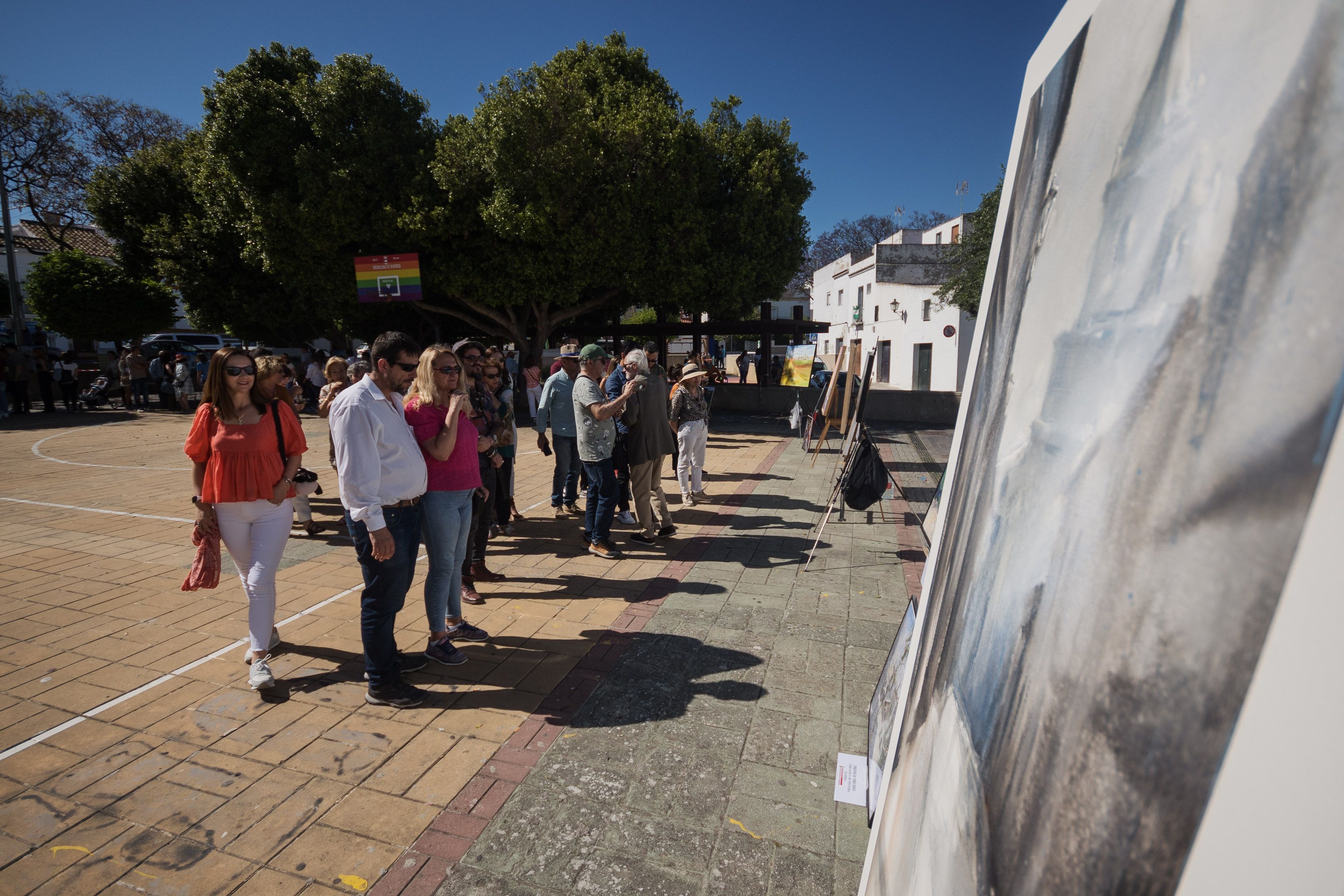Obras pictóricas en Trebujena.