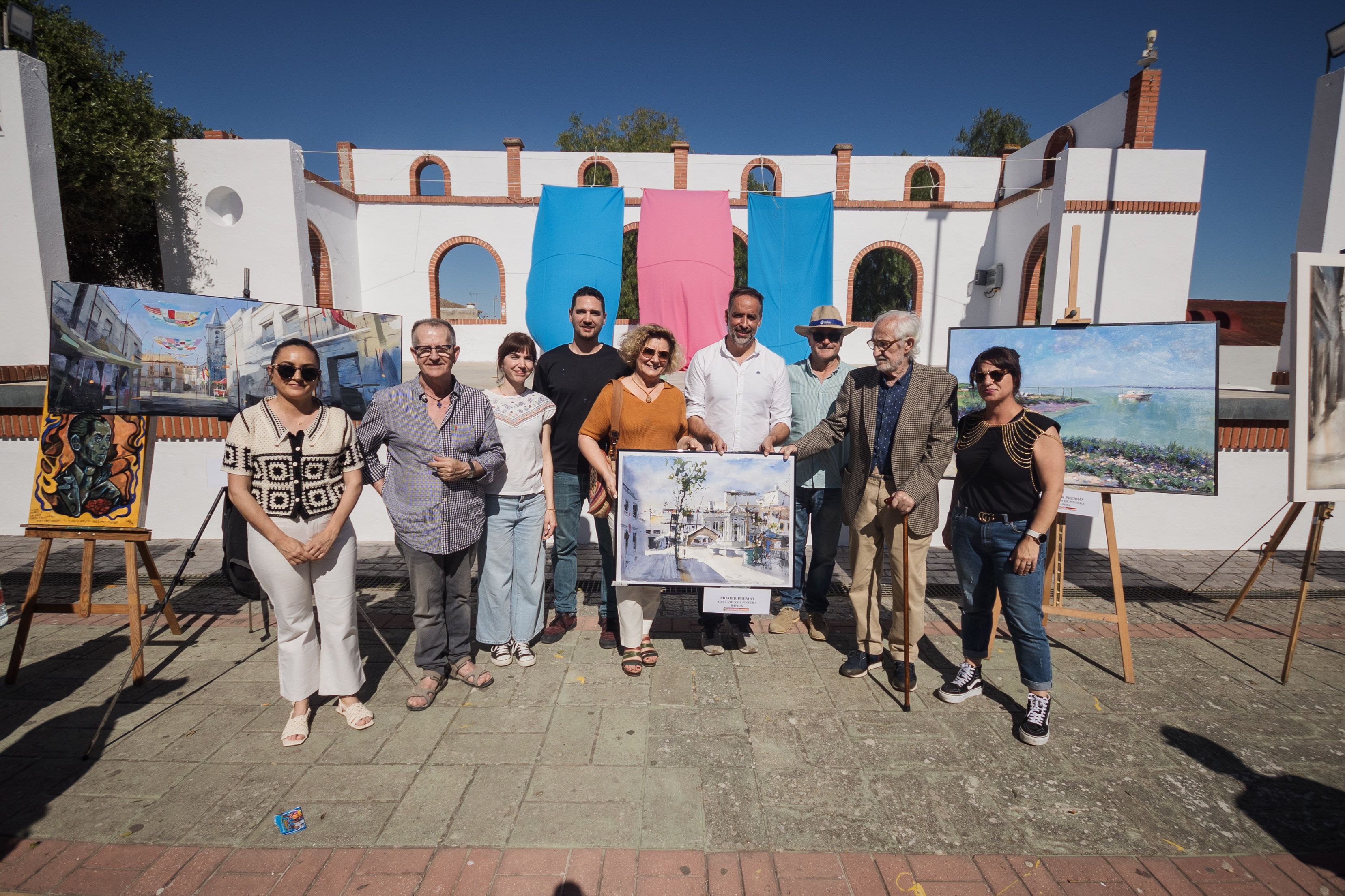 El arte, la música y la gente. 