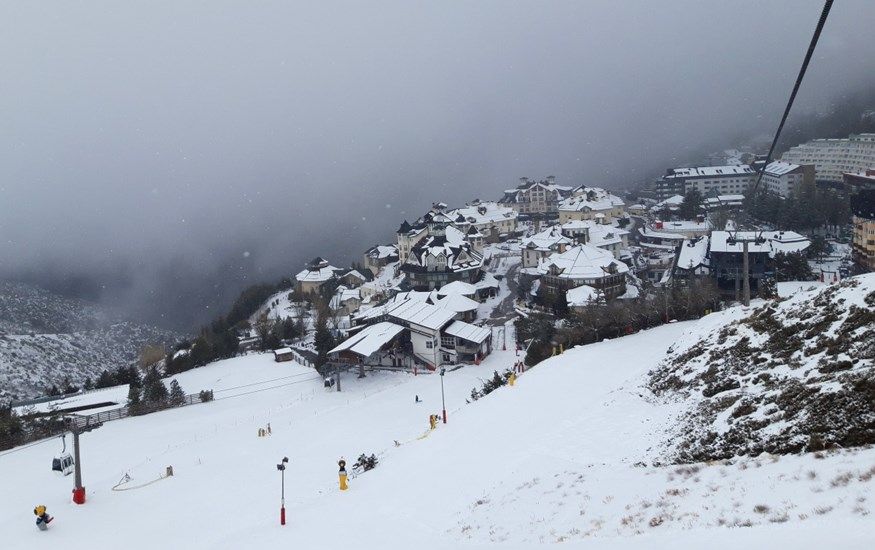 Sierra Nevada, en una imagen reciente.