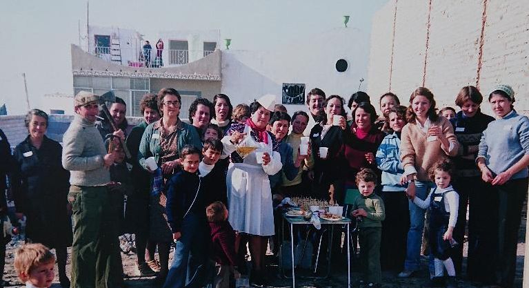 La peña La Unión fue la primera ganadora del concurso de cocina celebrado hace ahora 40 años. FOTO: GONZÁLEZ REAL