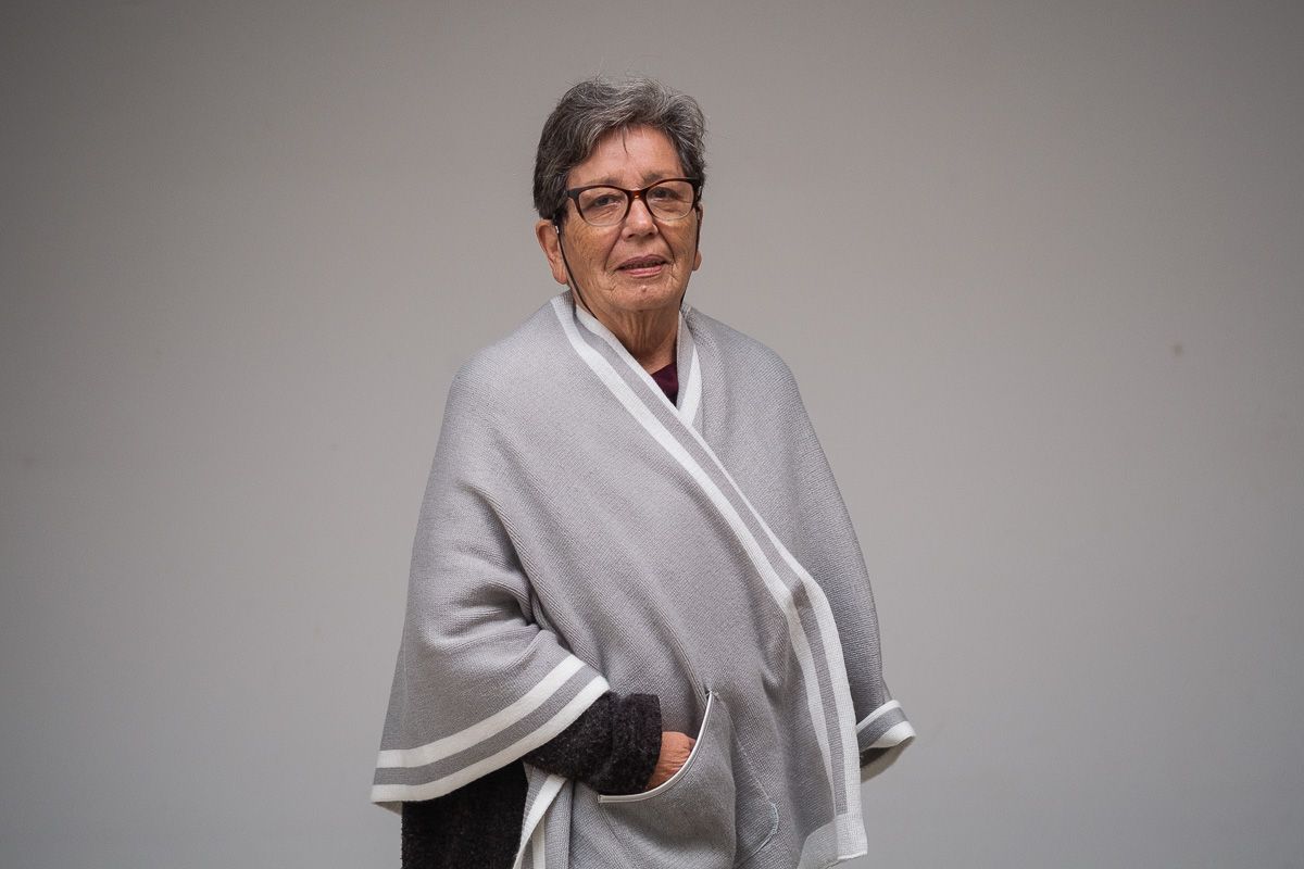 Mercedes Toledo, momentos antes de su intervención en la jornada organizada pro CEAin. FOTO: MANU GARCÍA