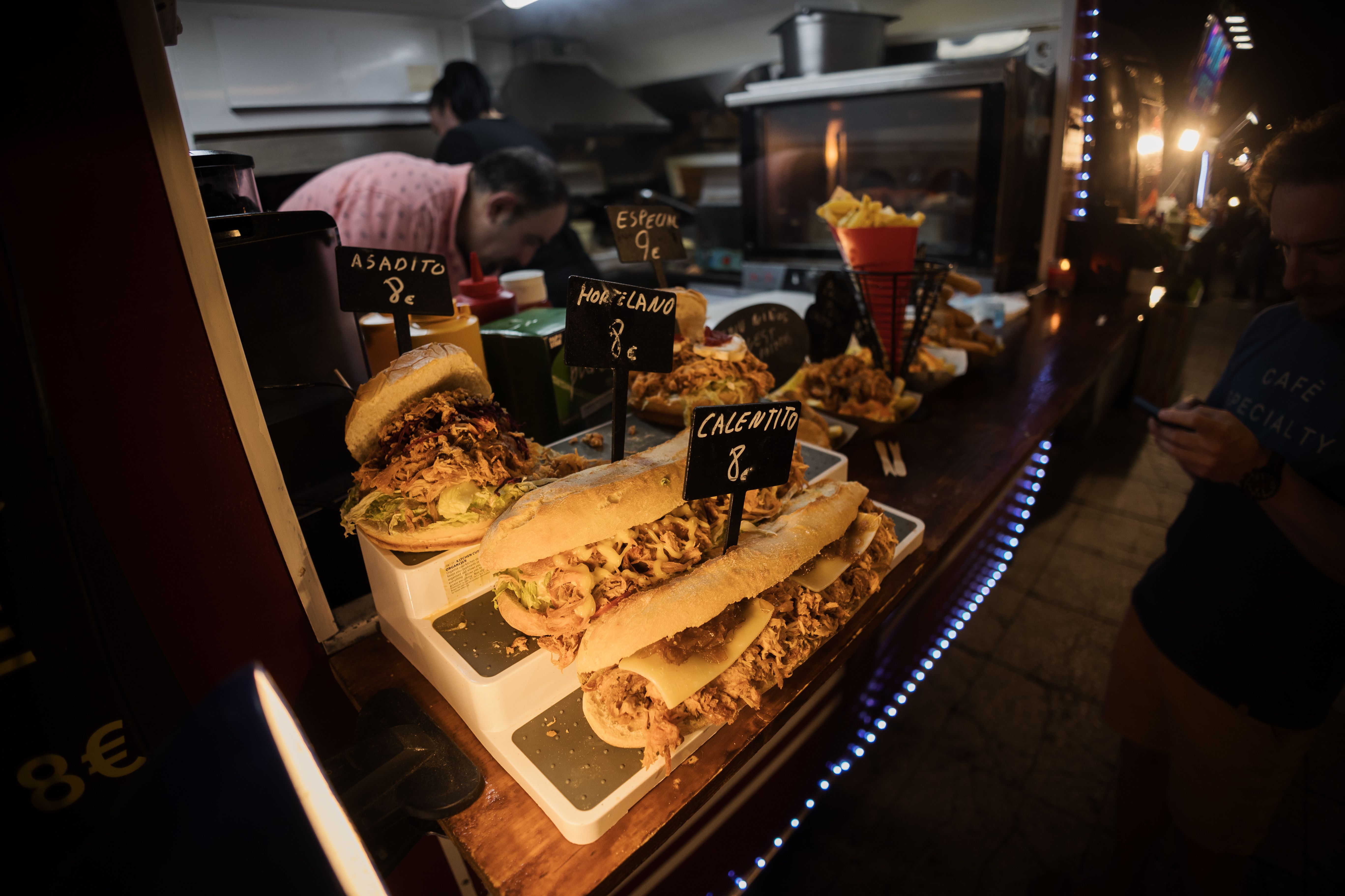 Un 'food-truck' en un evento de gastronomía de todo el mundo, en una imagen de archivo.