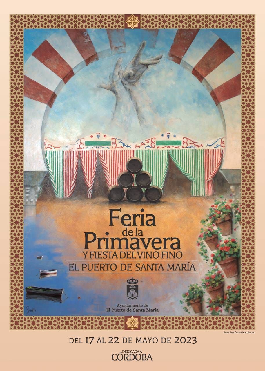 Cartel de la feria de El Puerto.