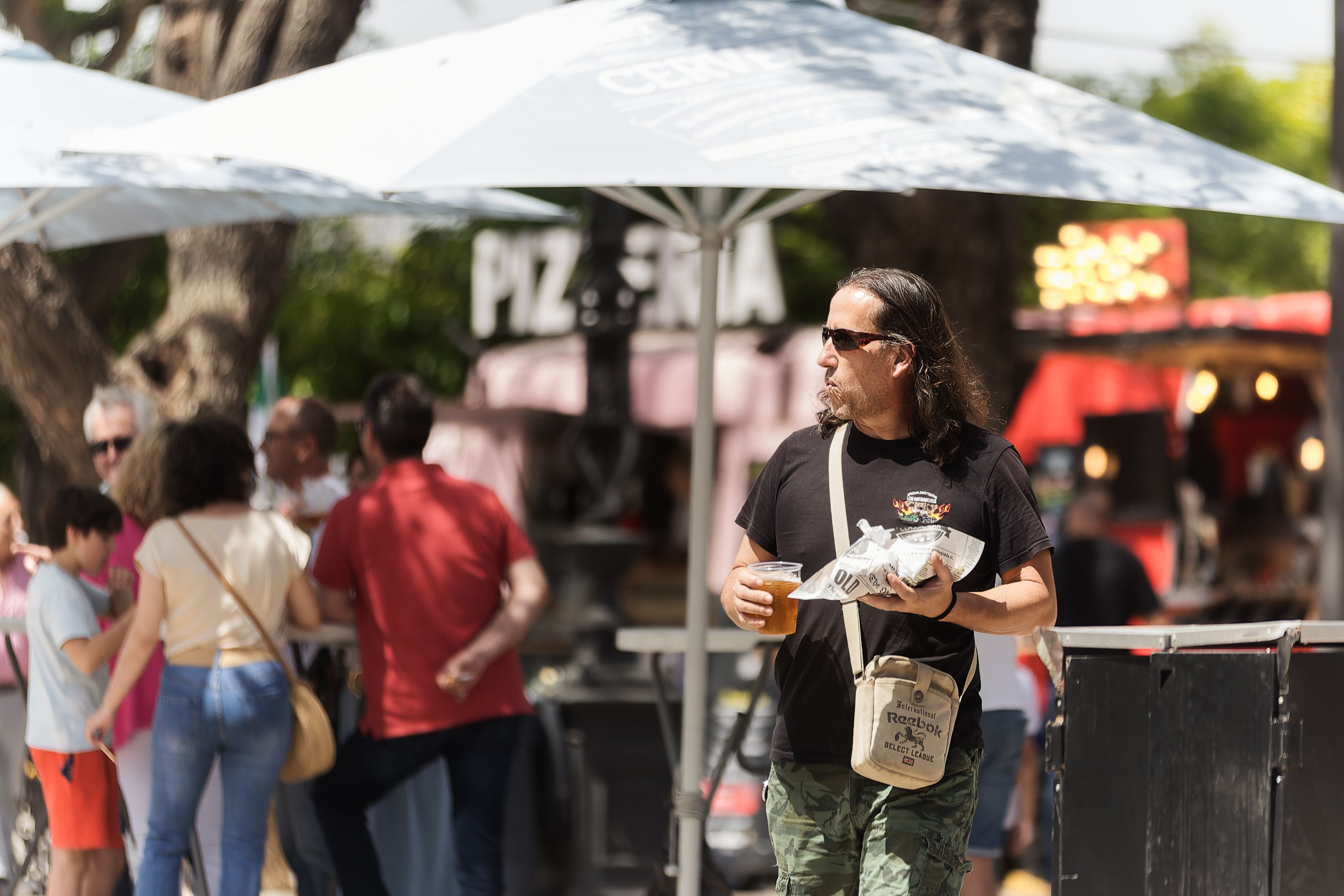 Un día de calor en Jerez.