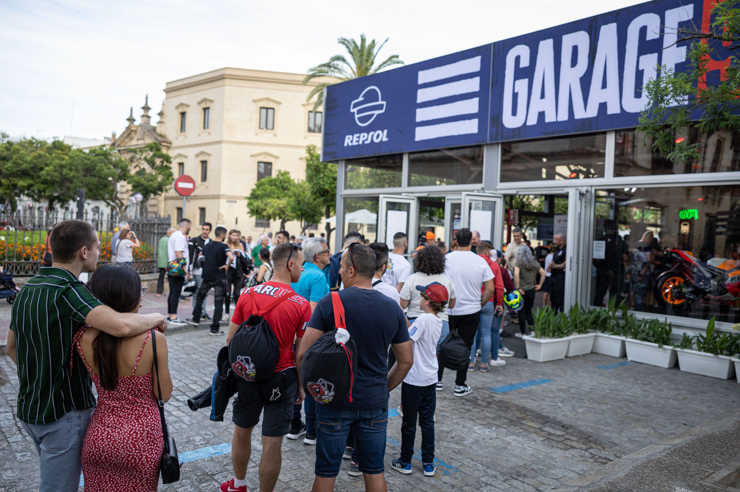 Ambiente motero en Jerez