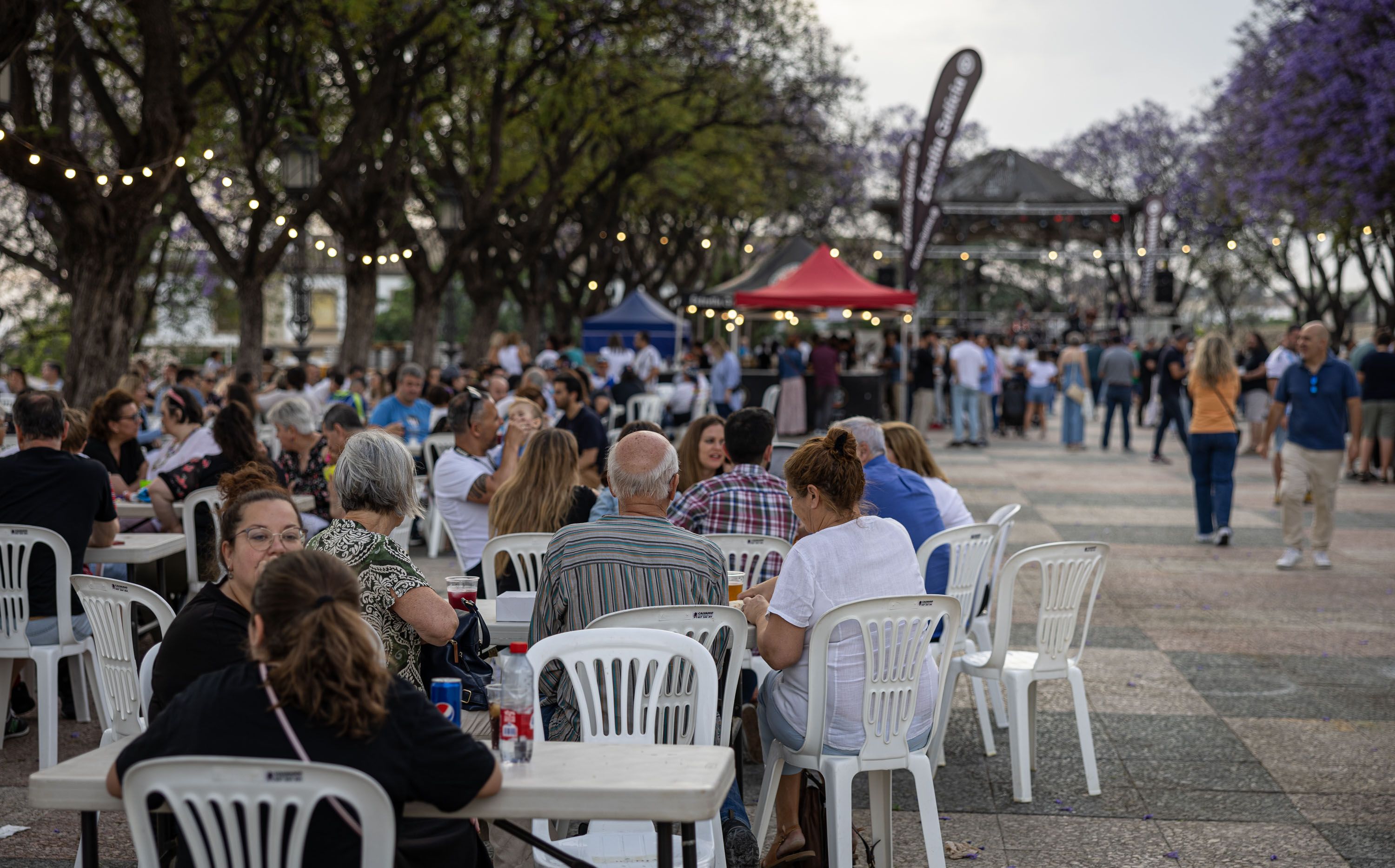 Ambiente motero en Jerez