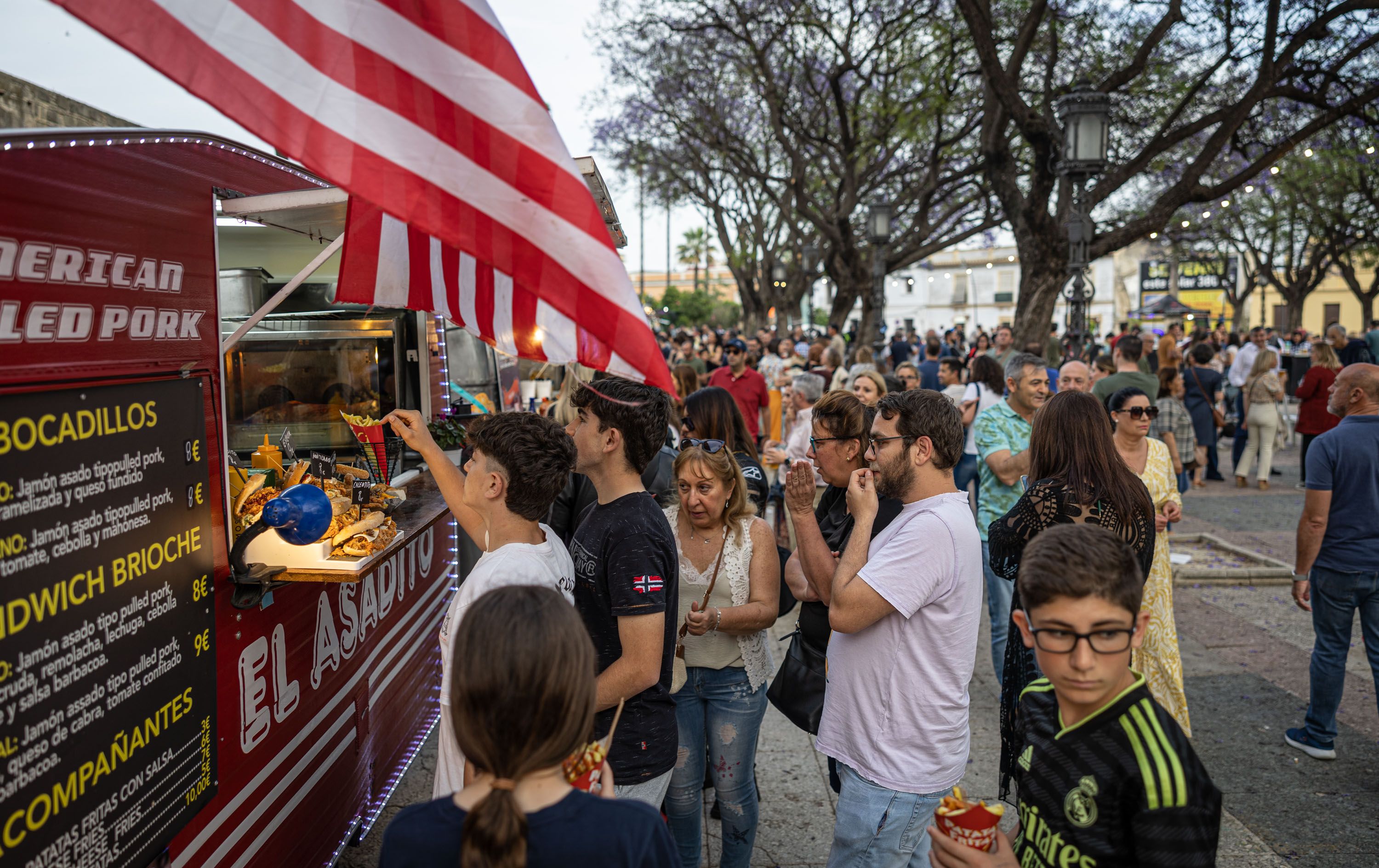 Ambiente motero en Jerez