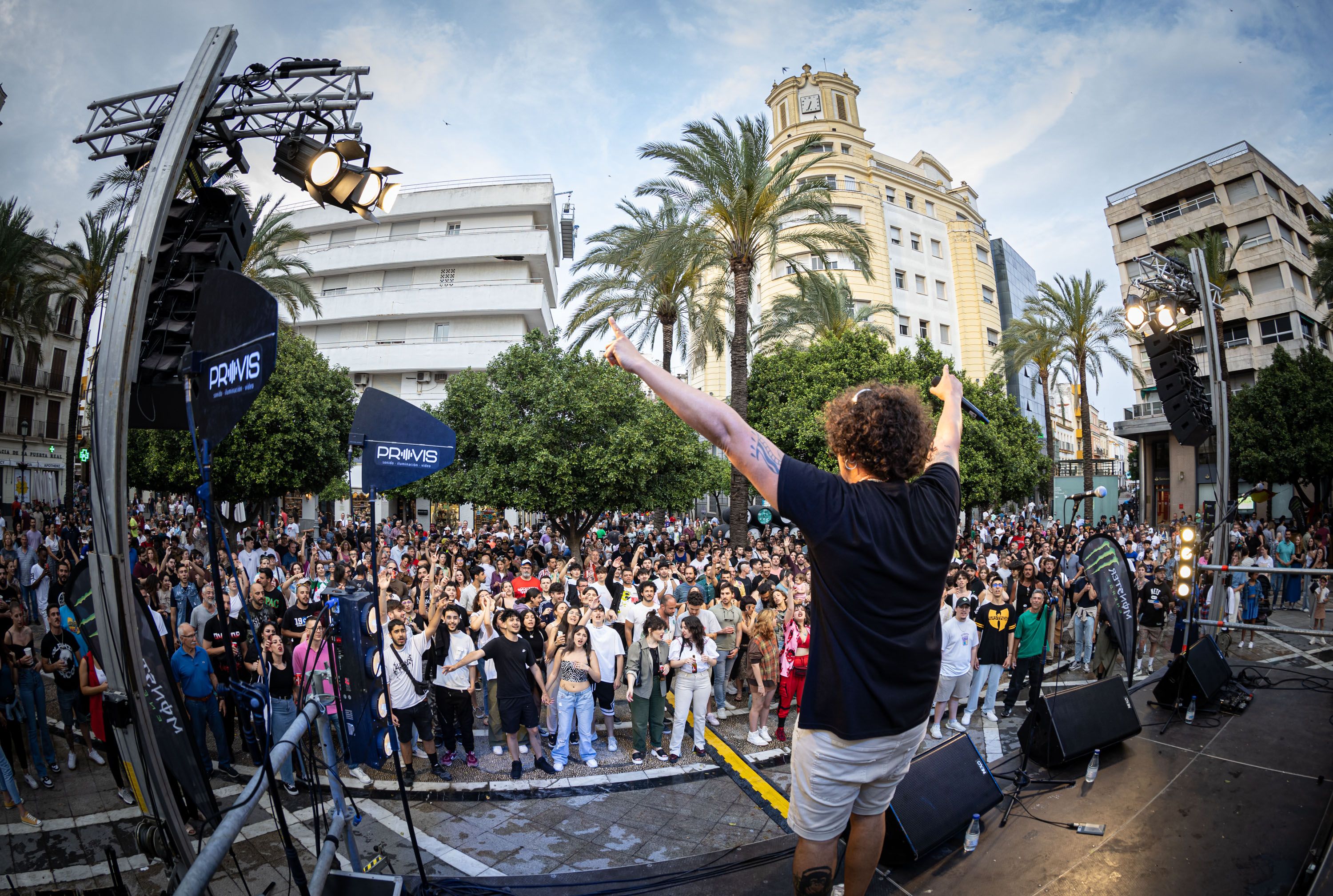 Ambiente motero en Jerez