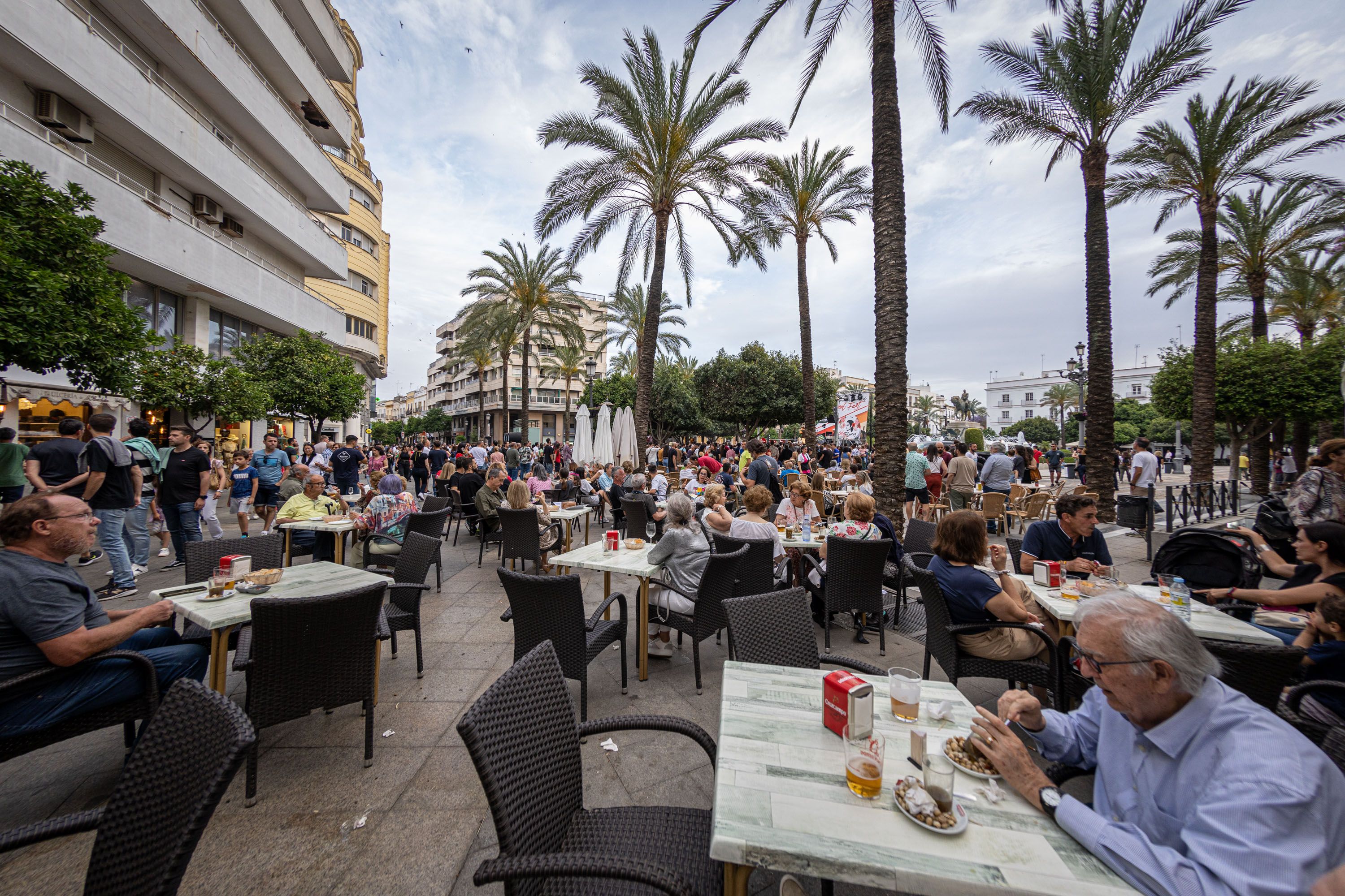 Ambiente motero en Jerez