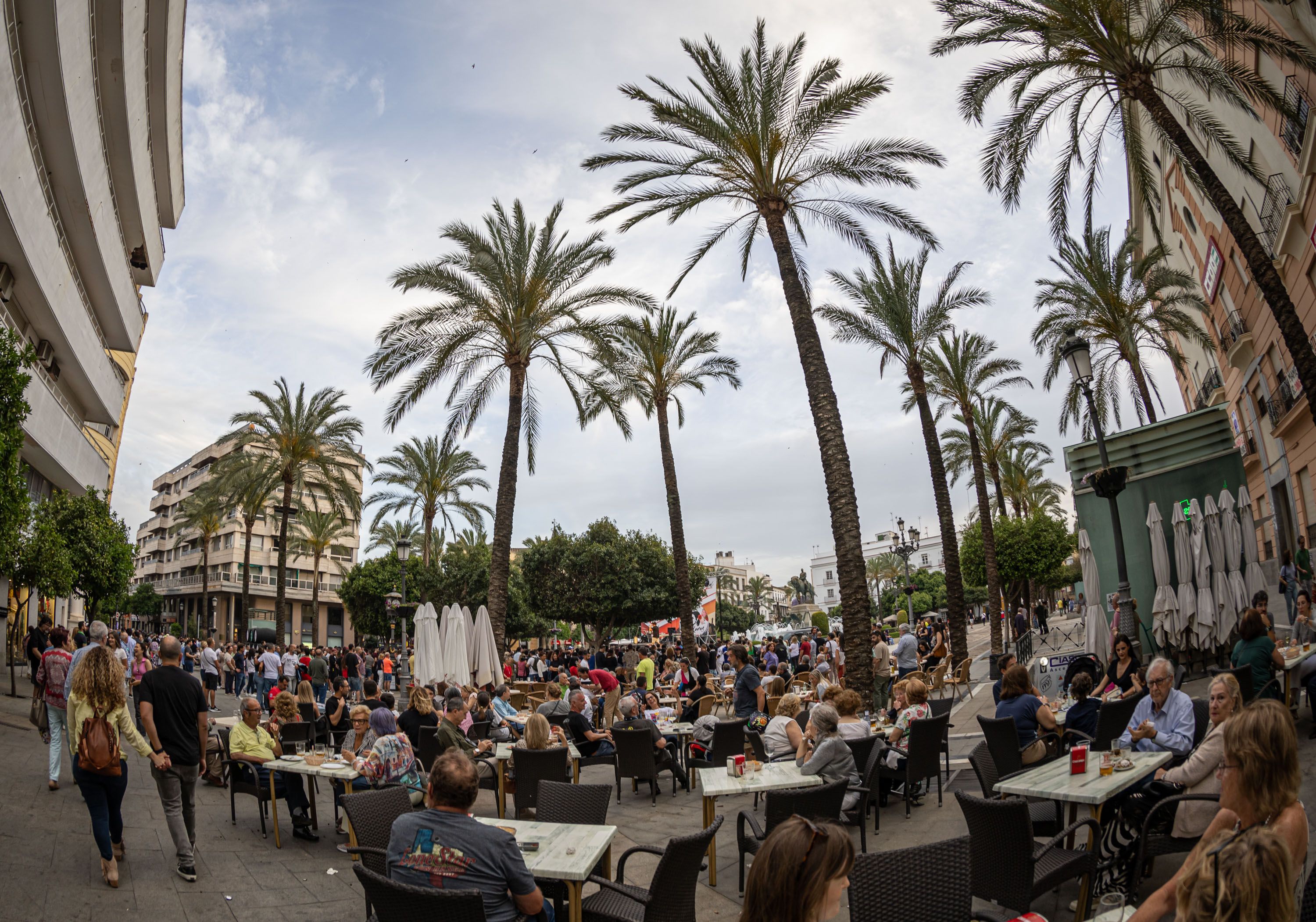 Ambiente motero en Jerez
