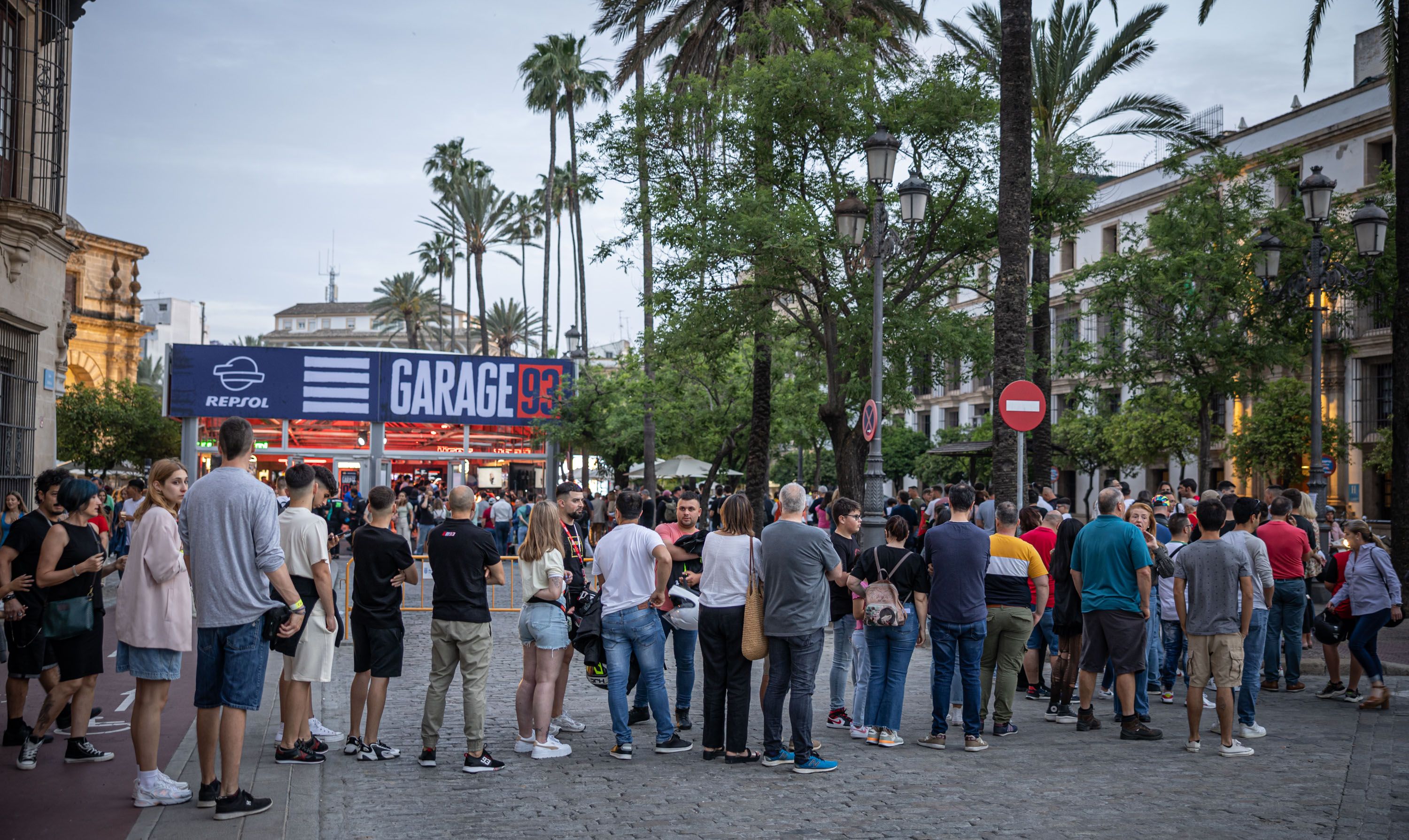 Ambiente motero en Jerez