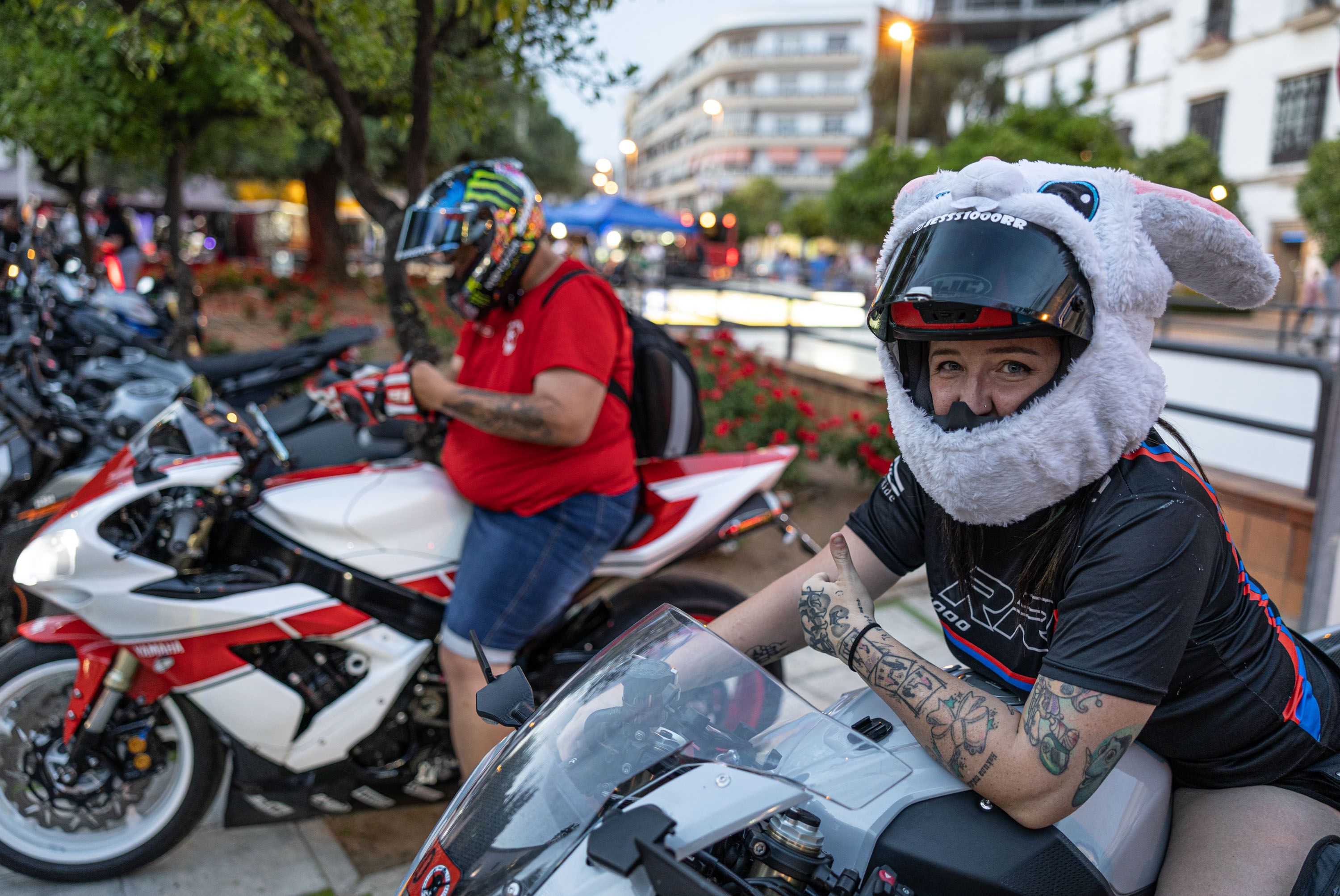 Ambiente motero en Jerez