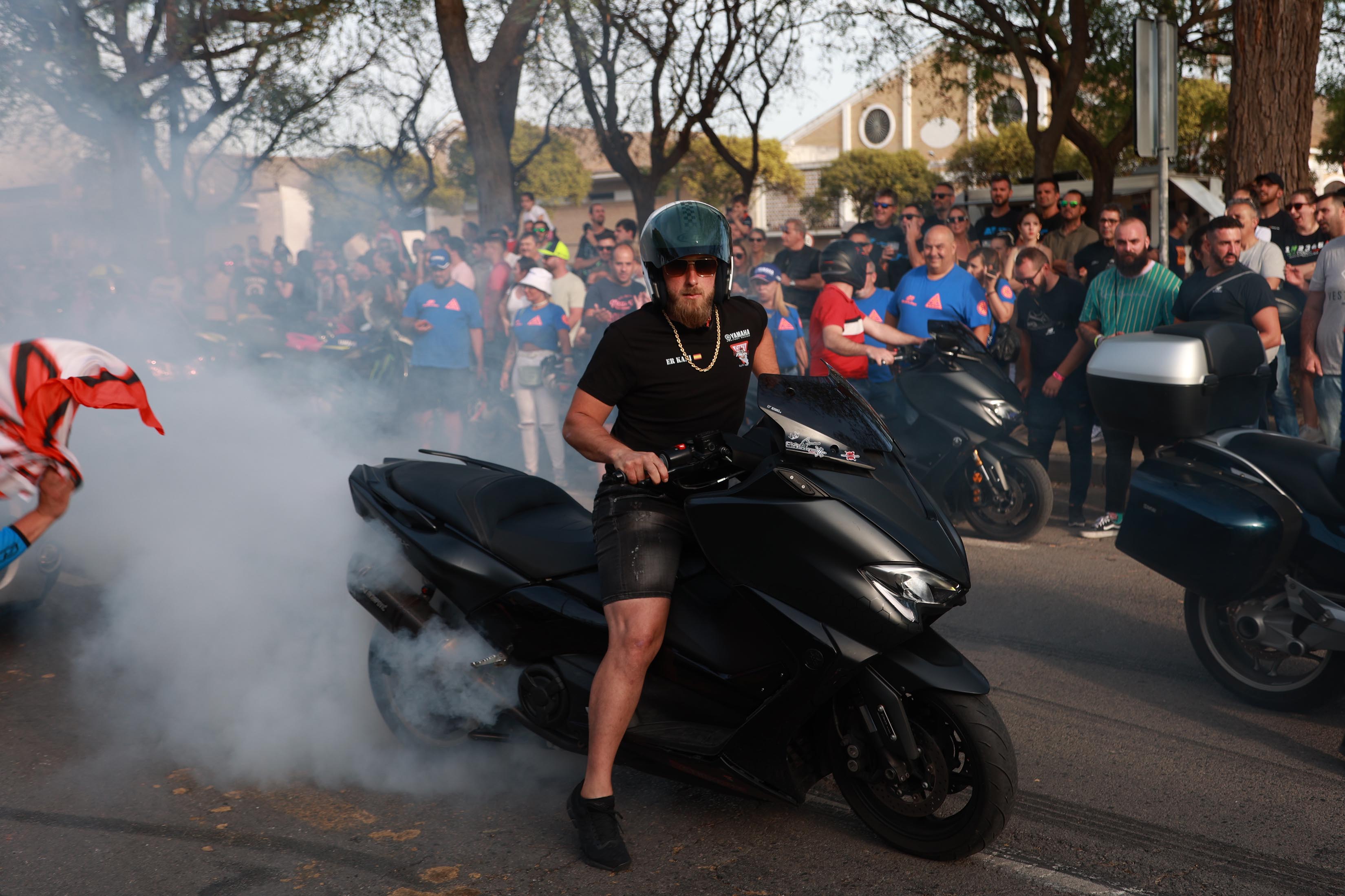 Ambiente motero en Jerez