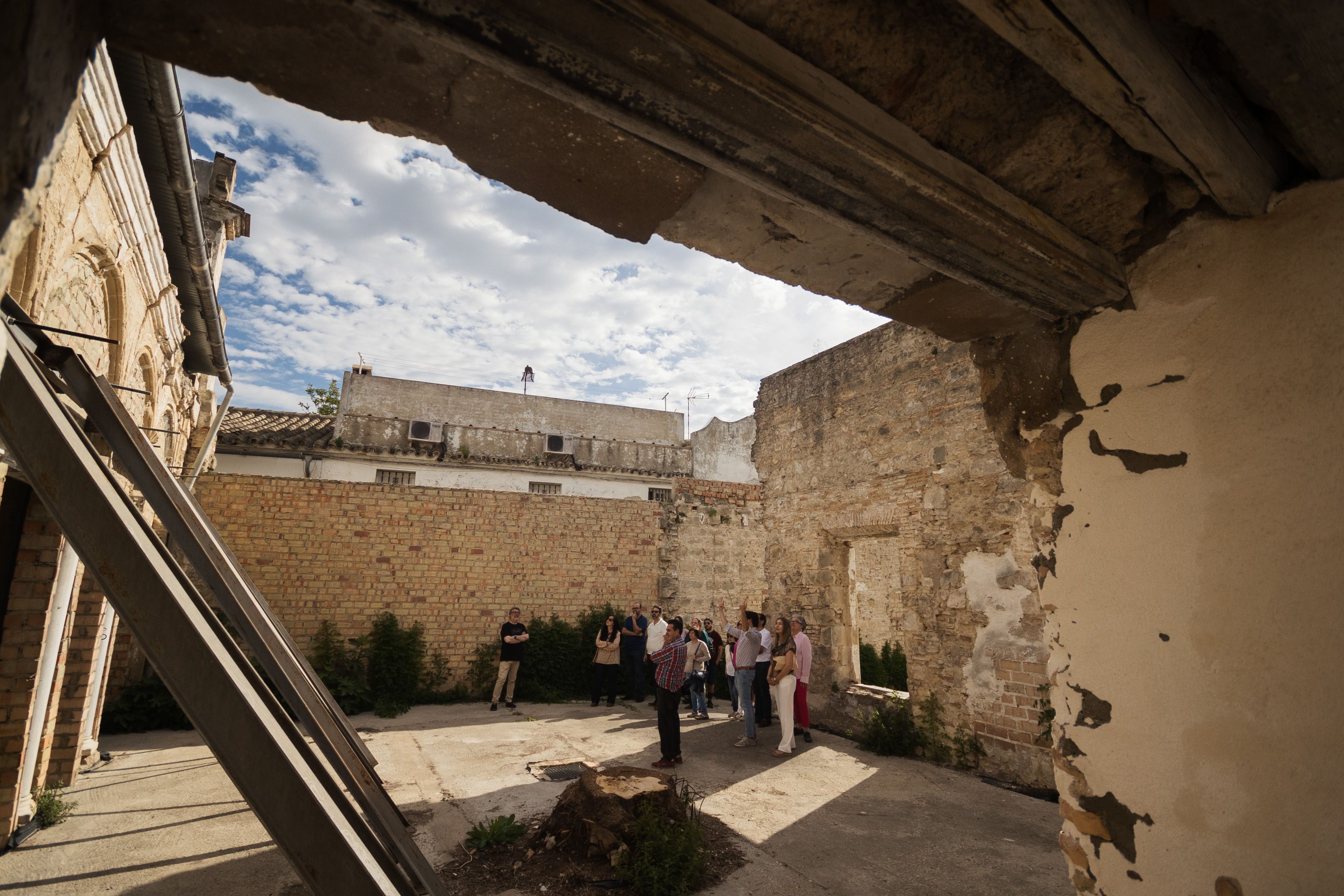 Una visita reciente a la casa-palacio de Riquelme en Jerez.