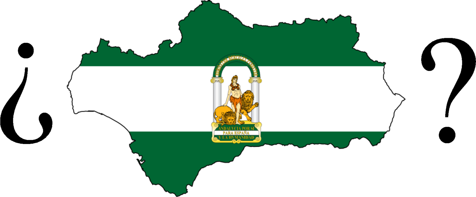 Mapa de Andalucía. IMAGEN: GALDIUS