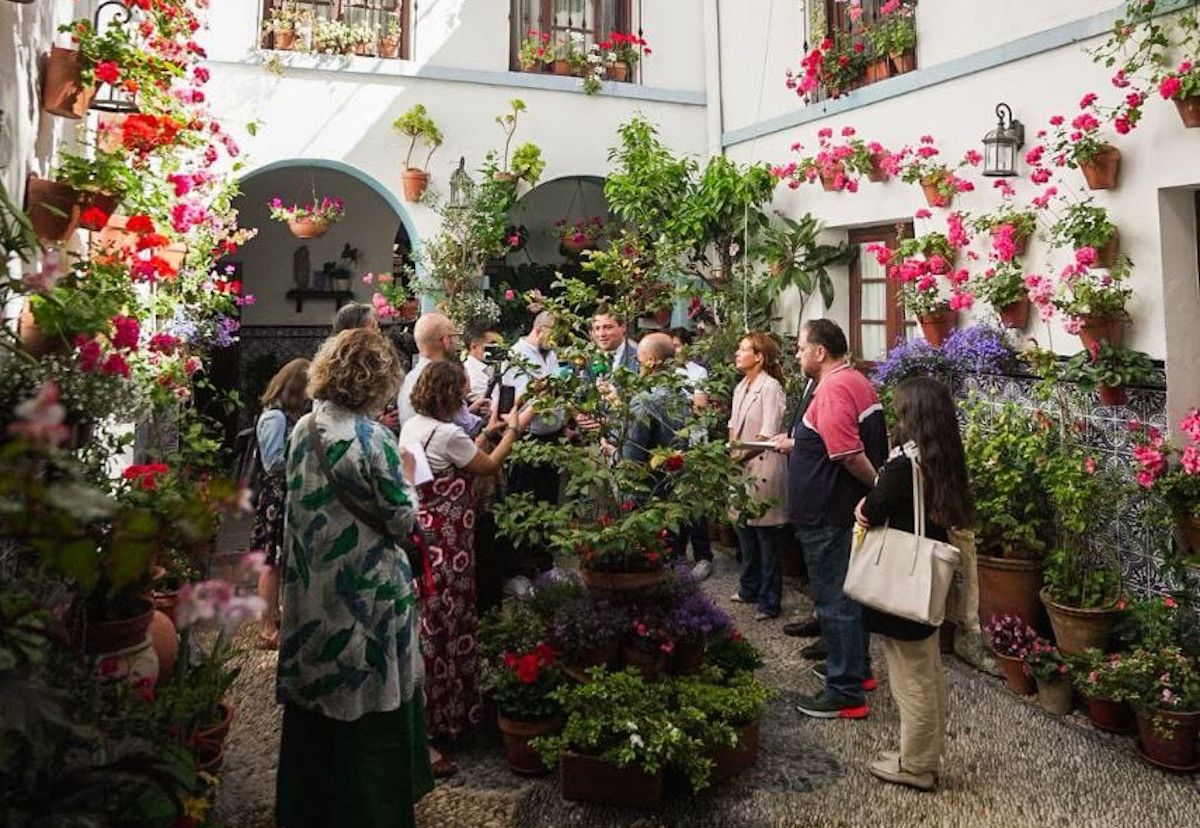 Presentación de la Fiesta de los patios en Córdoba. 