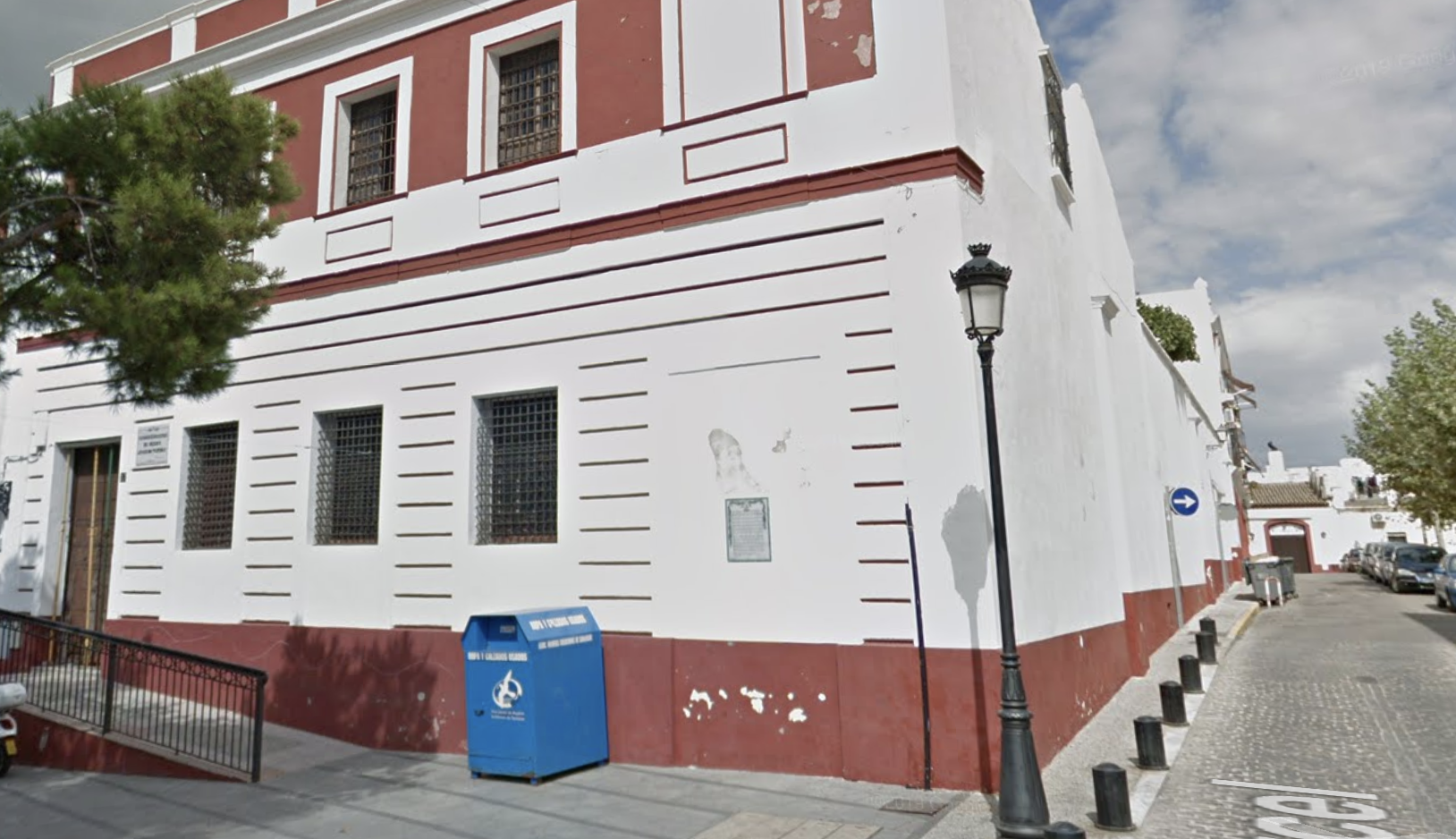 Imagen de 'Google Maps' de la antigua cárcel, en cuyas obras de rehabilitación se produjo el fatal accidente en el que ha muerto un trabajador en Sanlúcar.