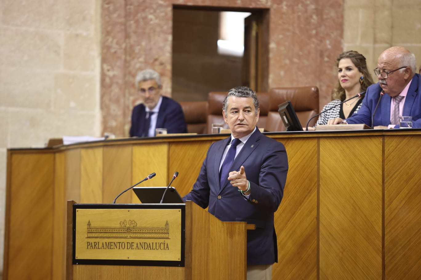 Antonio Sanz en la defensa de la nueva agencia.
