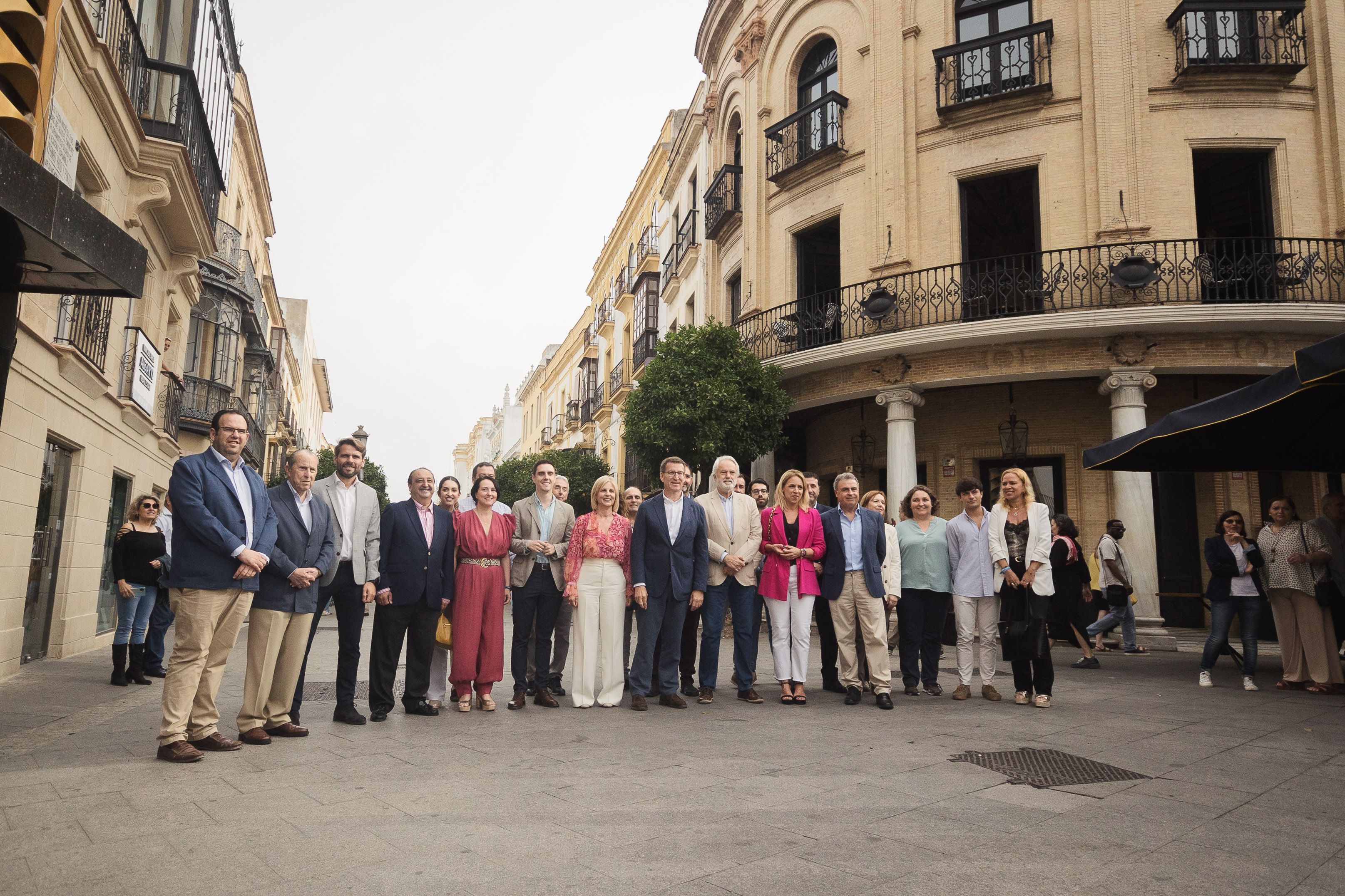 NUÑEZ FEIJOO JEREZ PP PELAYO ELECCIONES 2023 016