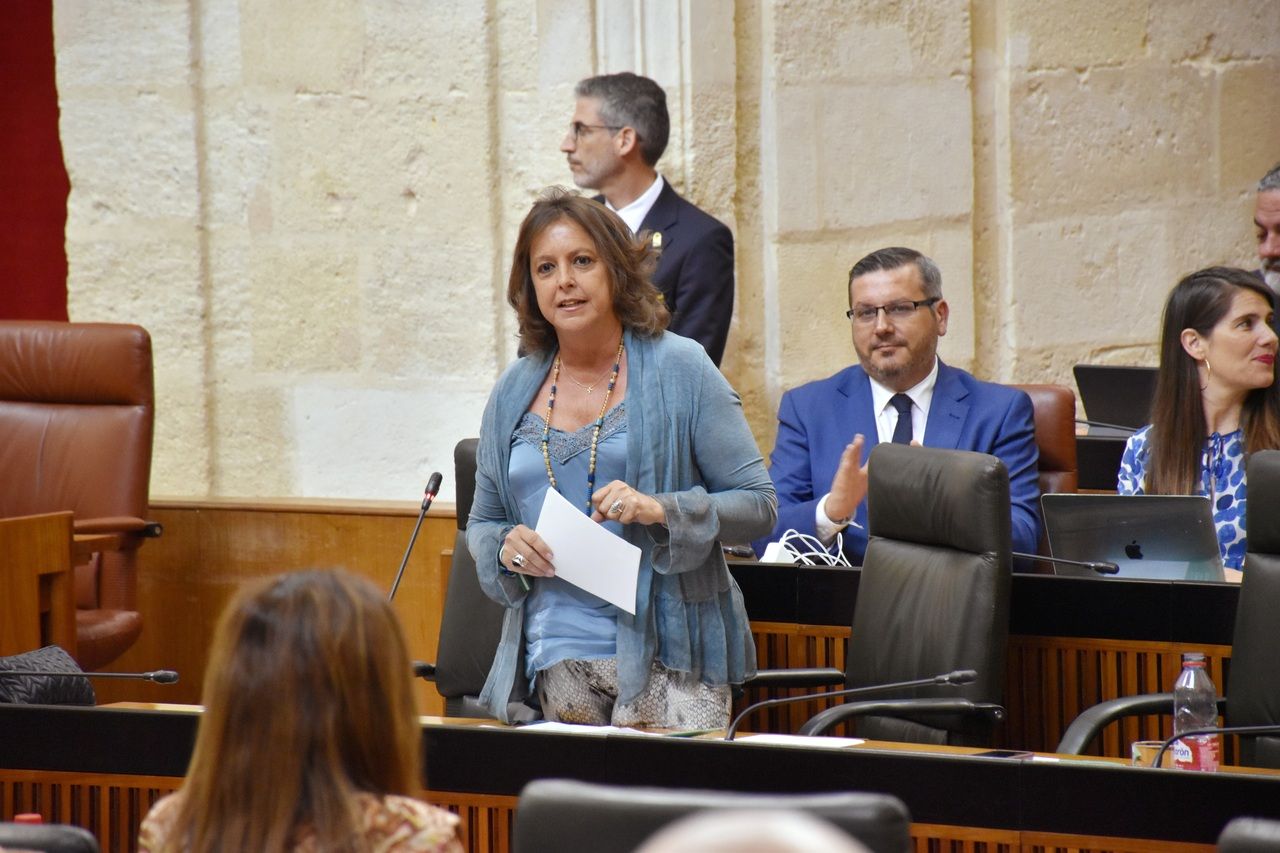 Catalina García, consejera de Salud de la Junta de Andalucía y responsable del SAS.