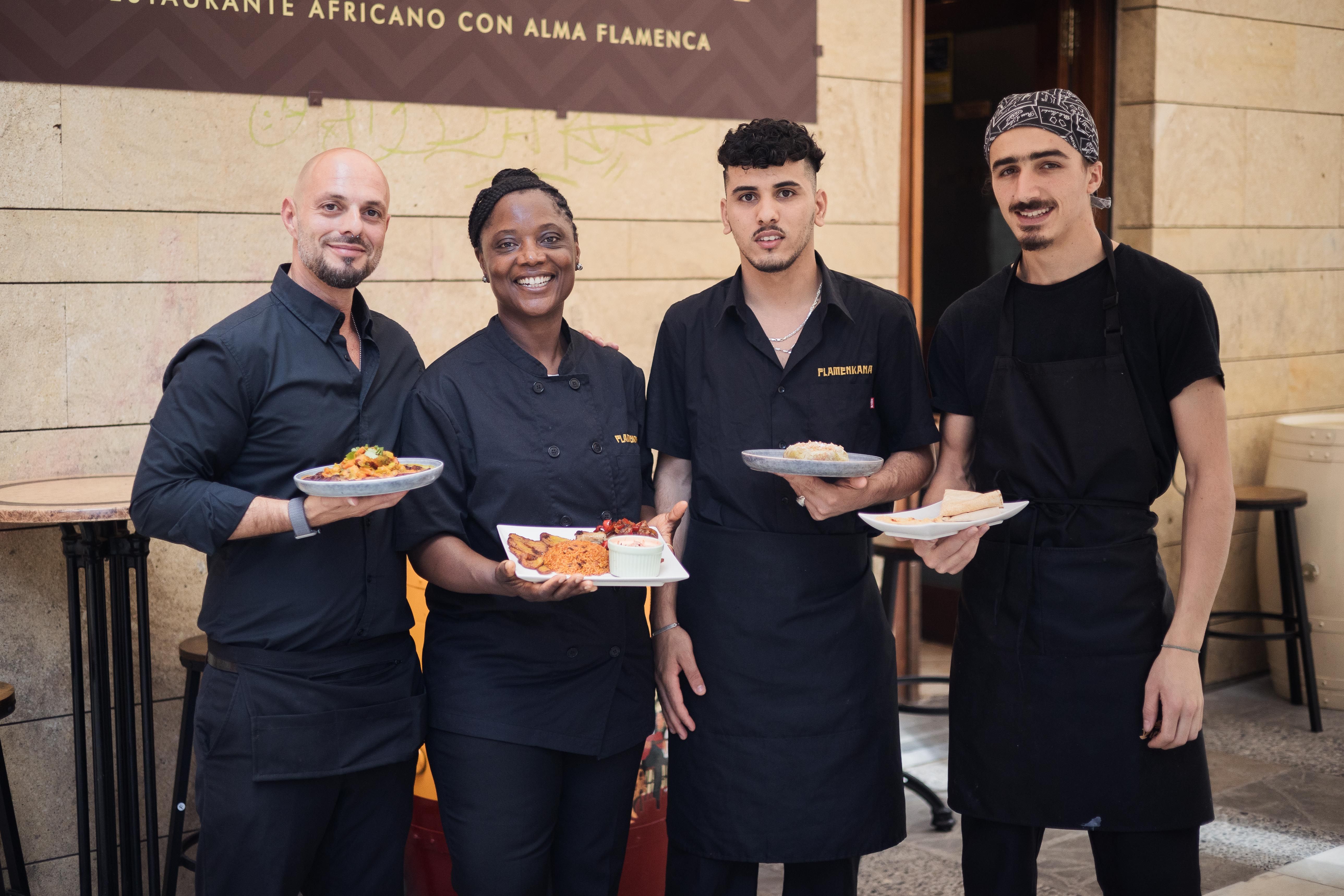 Flamenkana es el primer restaurante de comida africana en Jerez y uno de los cinco restaurantes exóticos en la provincia de Cádiz.