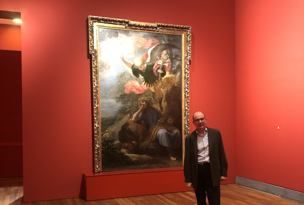 El doctor en Historia del Arte en El Prado. 