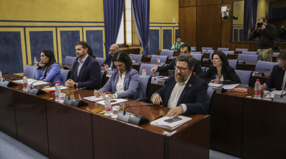 La comisión de la Faffe, en una sesión anterior.