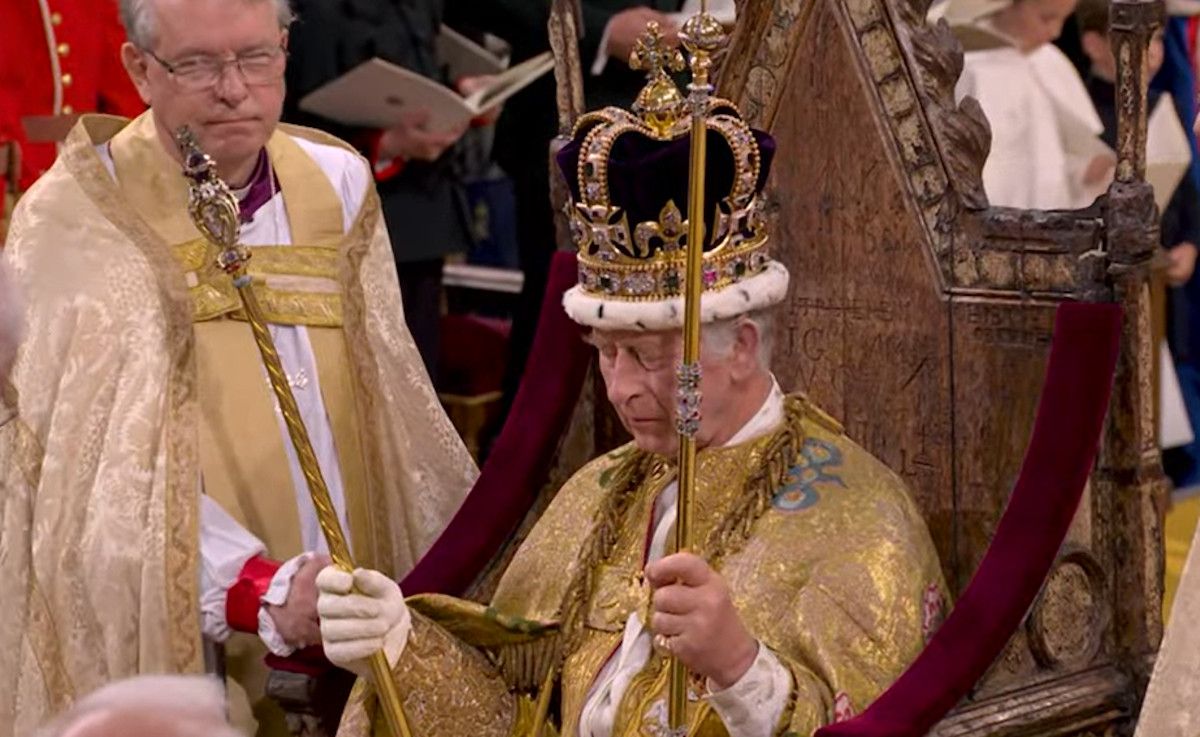 Coronación de Carlos III en la abadía de Westminster, en Londres. ROYALFAMILY