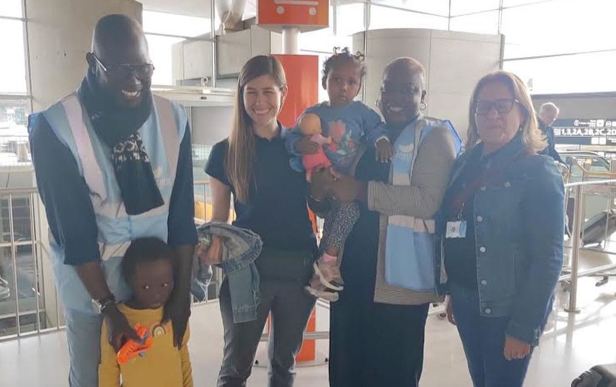 El "viaje hacia la vida" de Mamadou y Fatumata, con problemas de corazón.