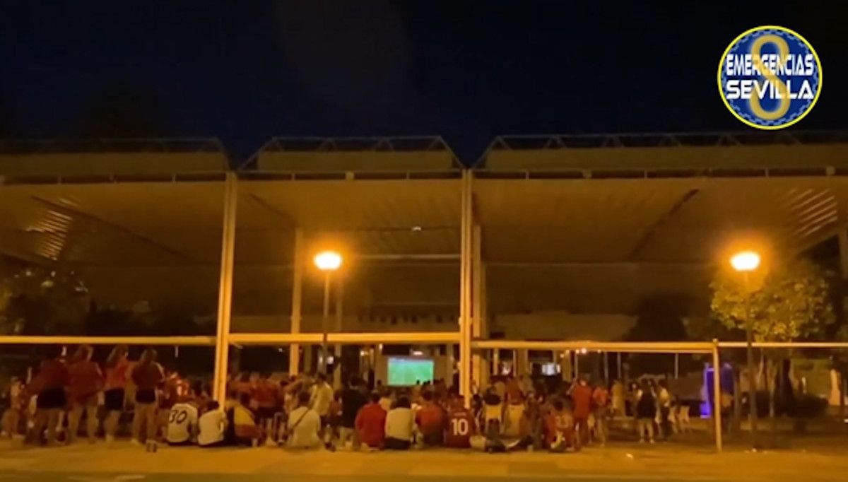 Actuaciones de la Policía Local en Sevilla con motivo de la Copa del Rey. EMERGENCIAS SEVILLA