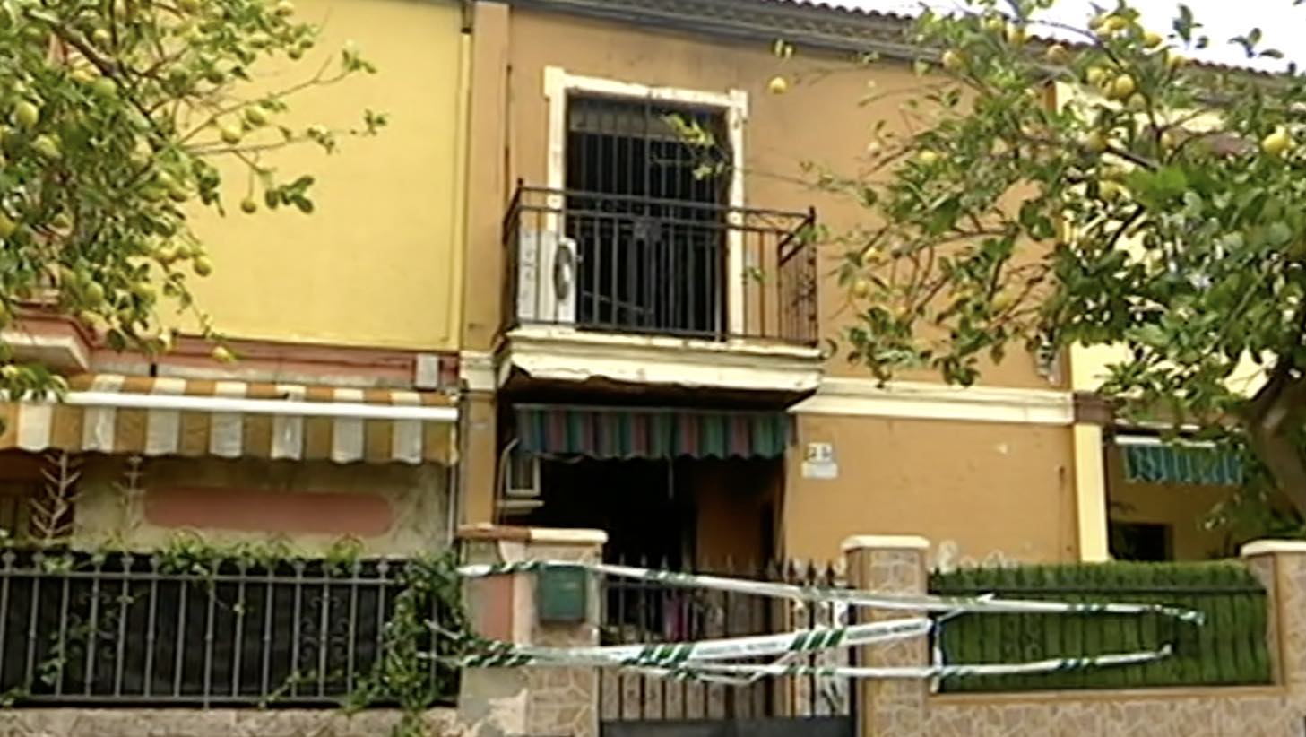 Inmueble donde se desató el incendio.