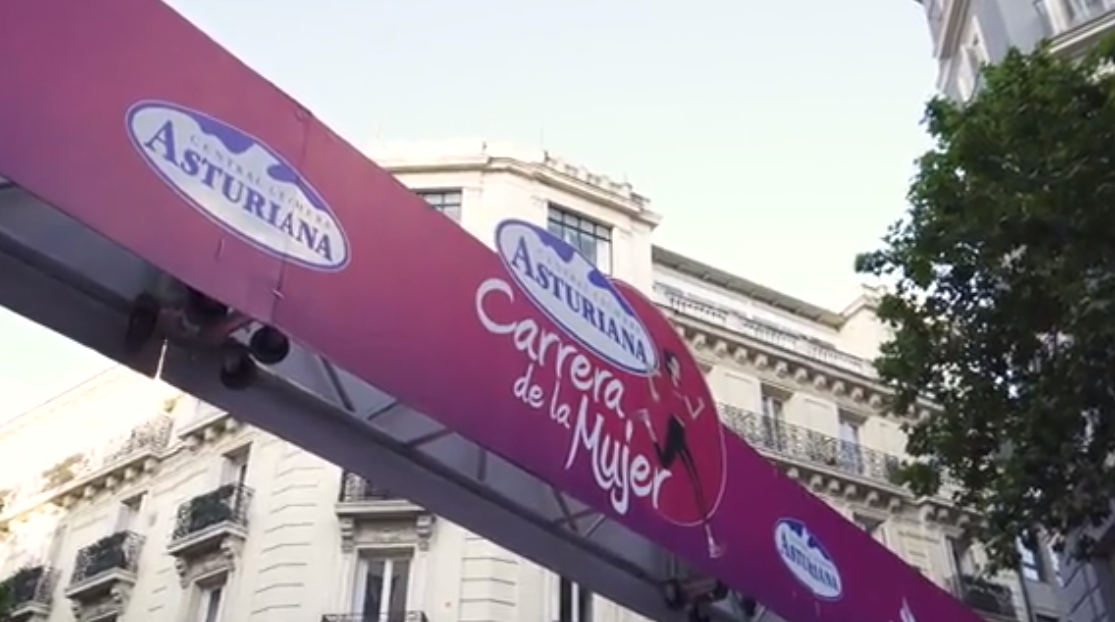 Carrera de la Mujer en Madrid. TWITTER.