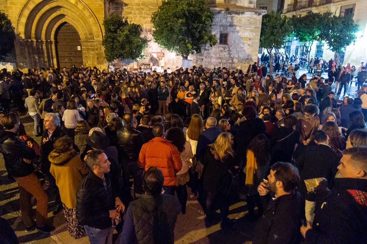 Aspecto de la plaza San Dionisio de Jerez, el pasado fin de semana. FOTO: MANU GARCÍA