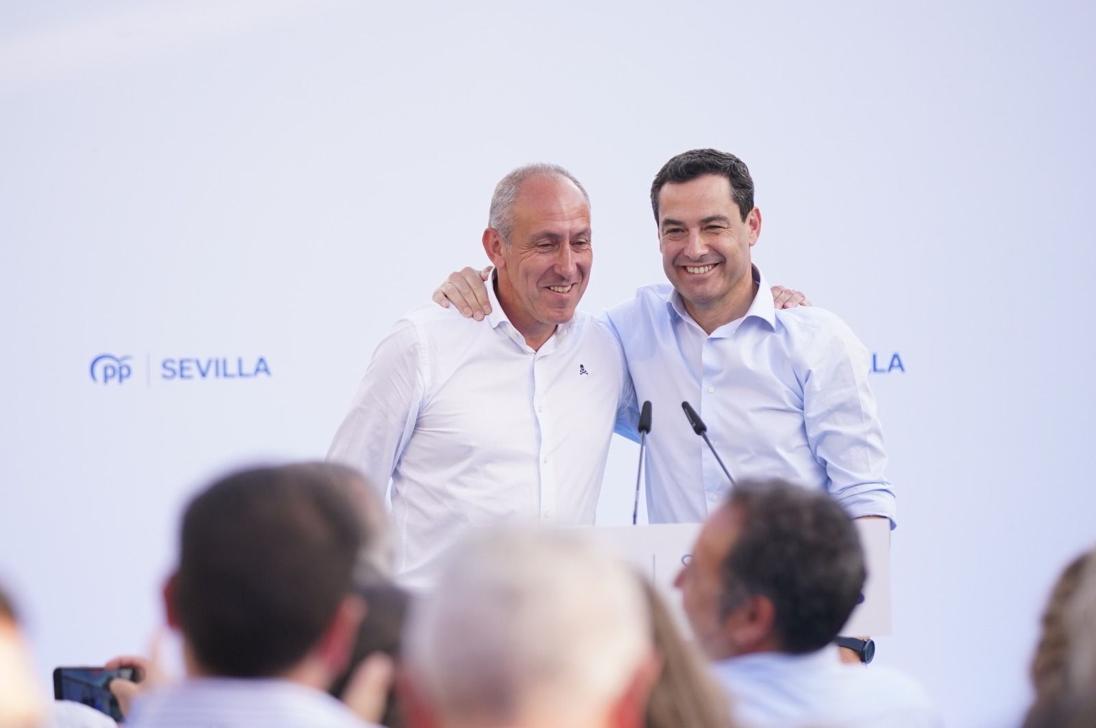 Moreno durante el acto del lunes.