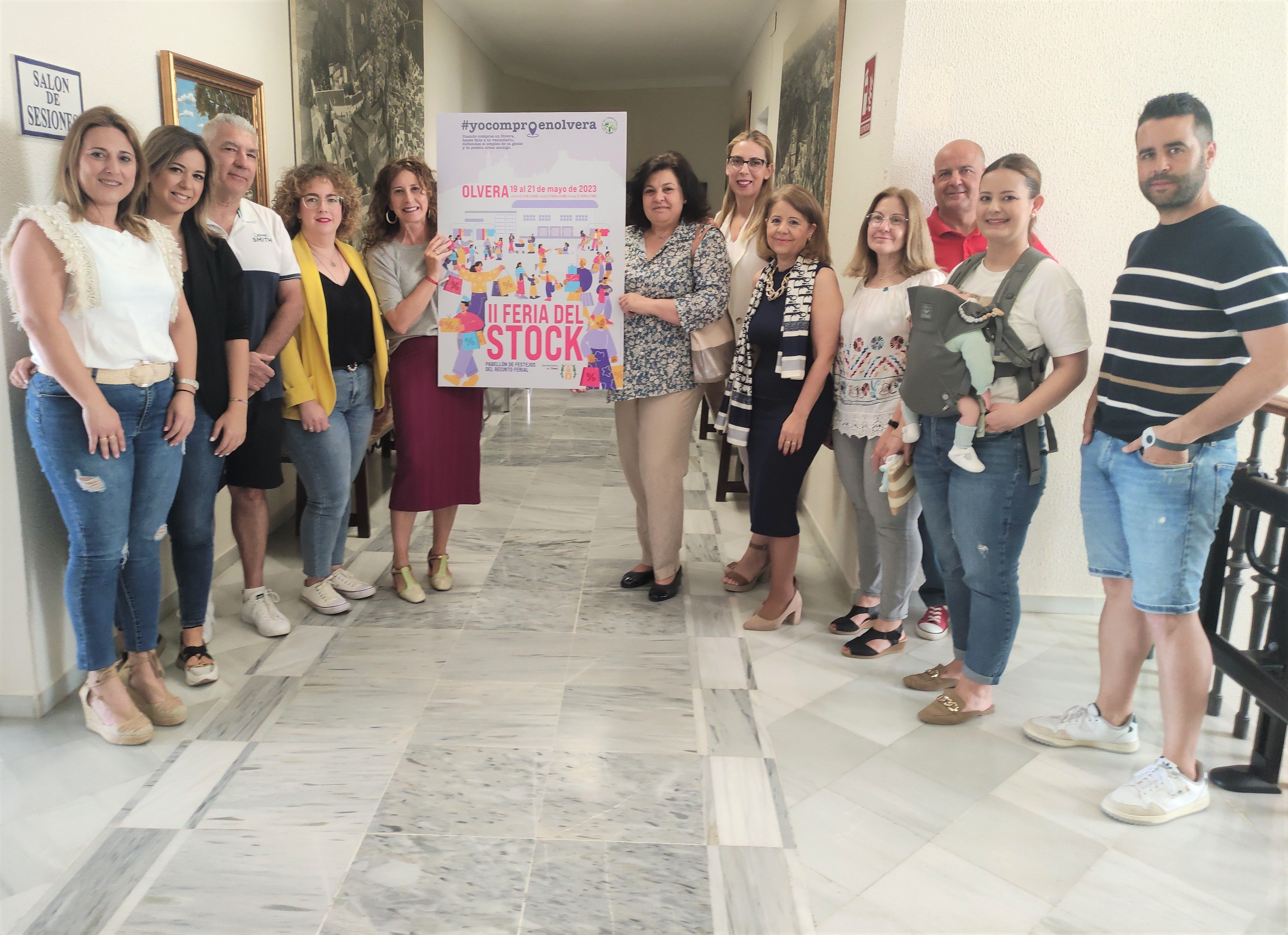 Presentación de la Feria del stock en Olvera.
