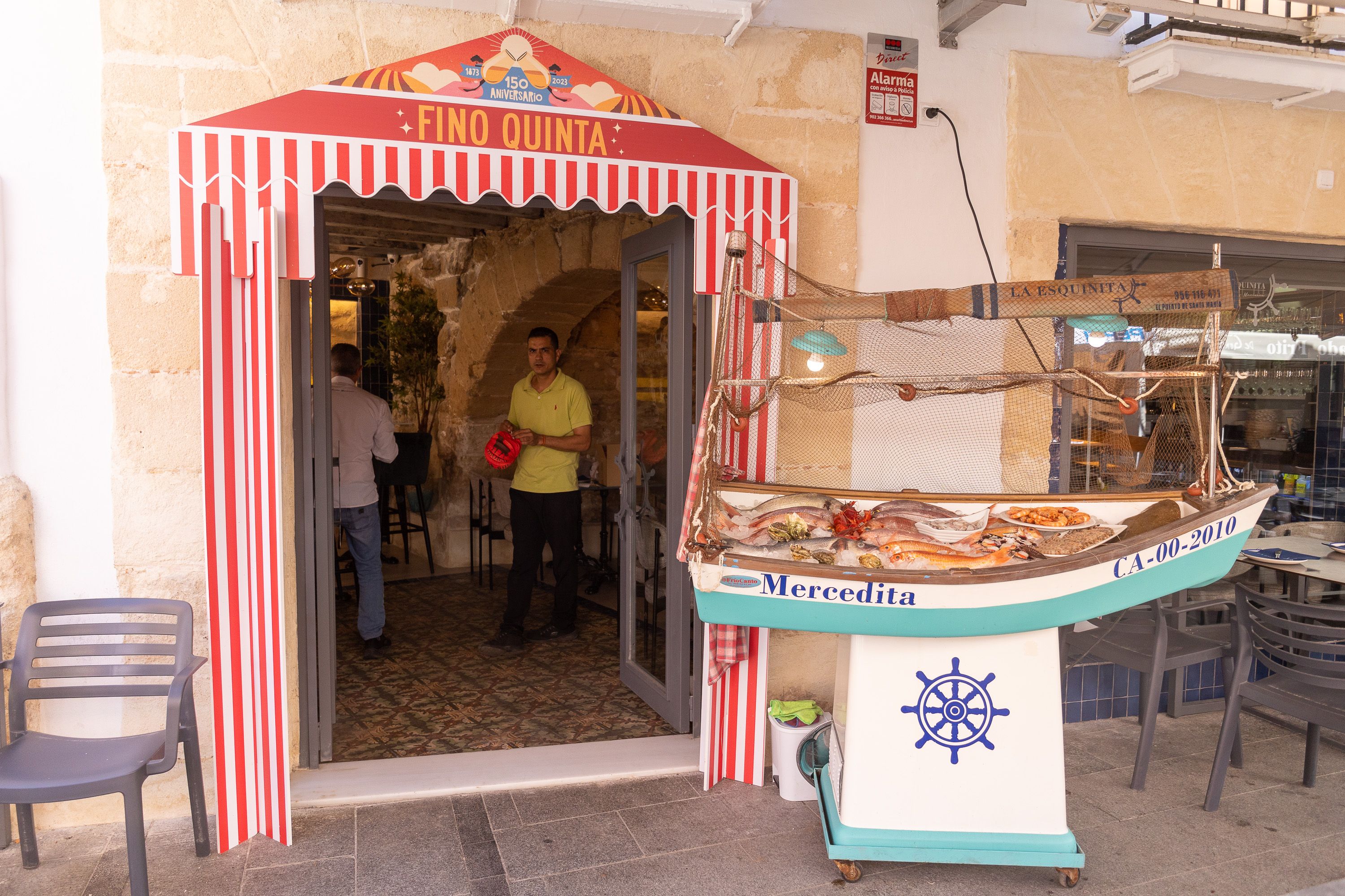 Montaje de la Preferia en el centro.