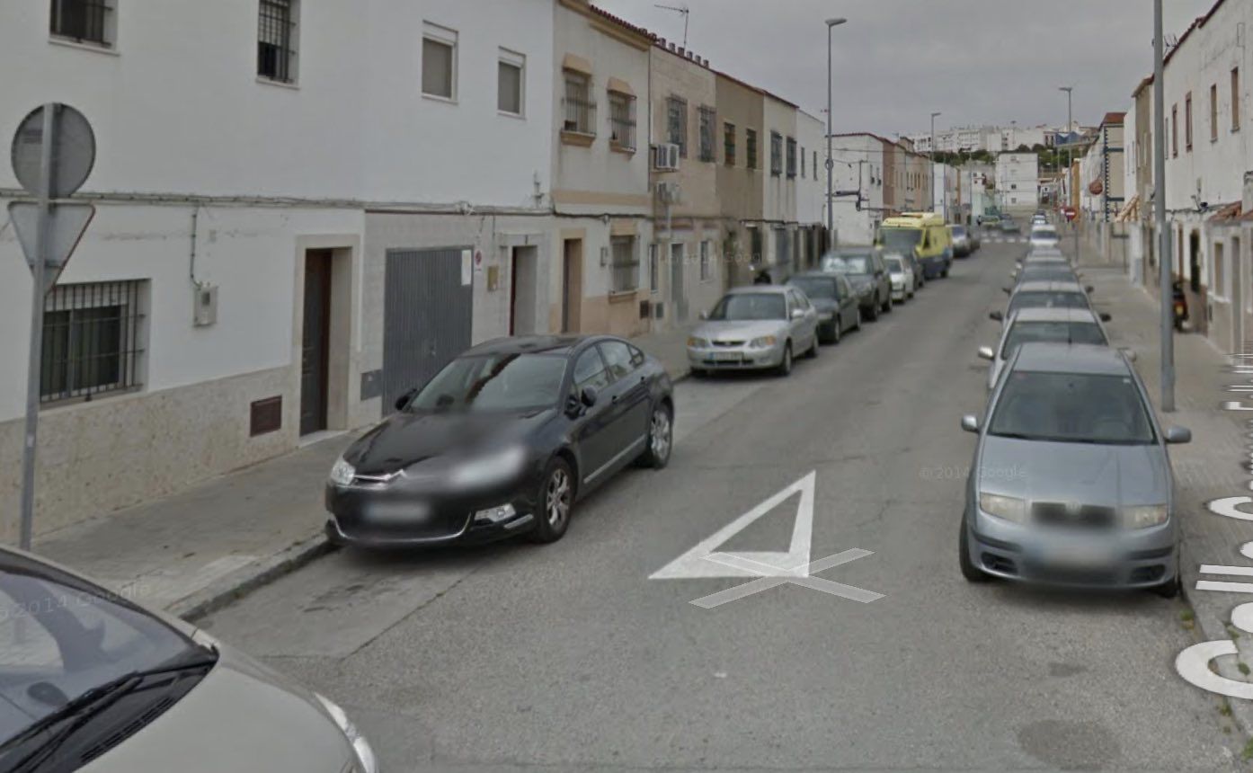 Calle donde se ha producido la intervención policial, en una imagen de Google Maps.