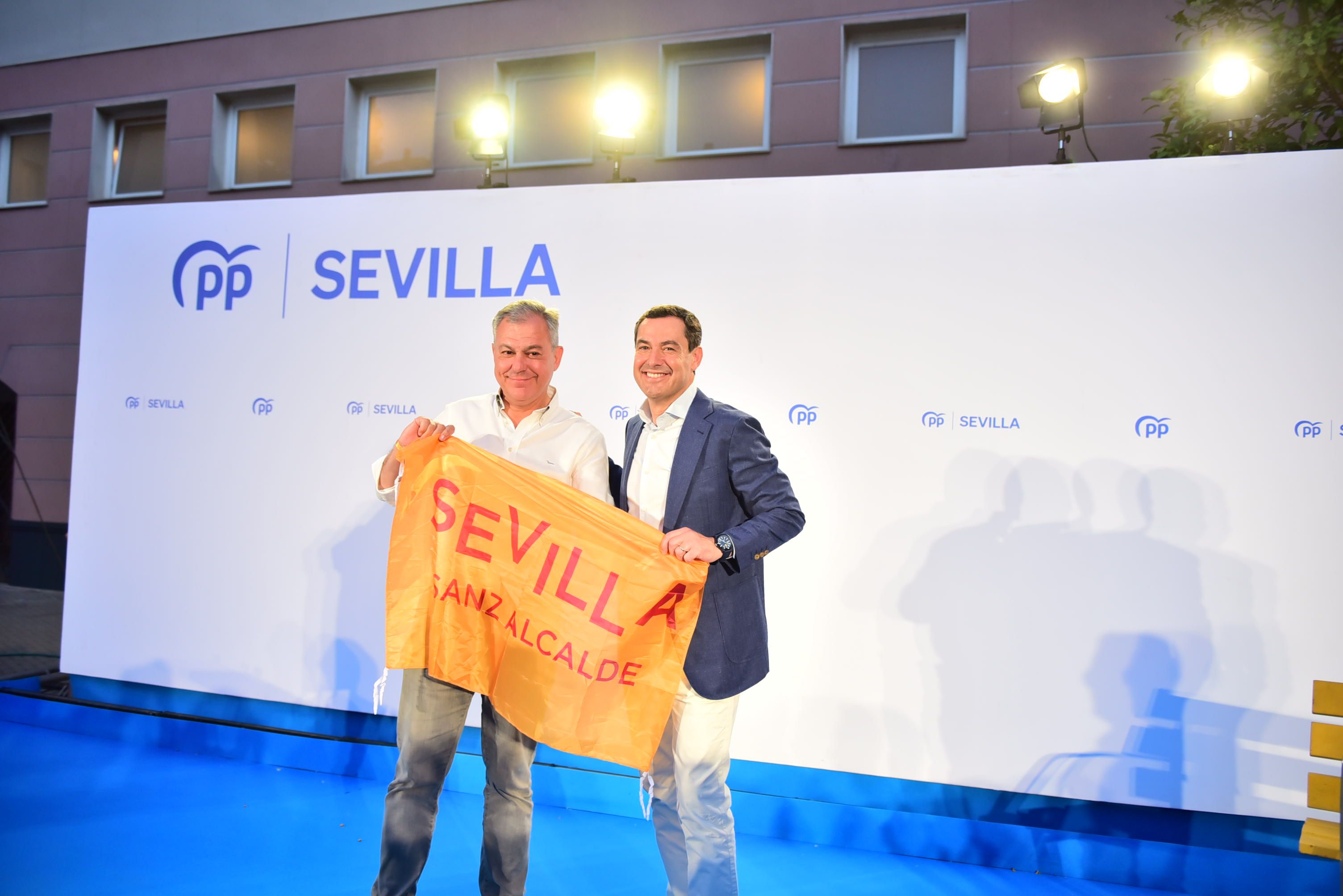 JUANMA MORENO SANZ INICIO CAMPAÑA SEVILLA