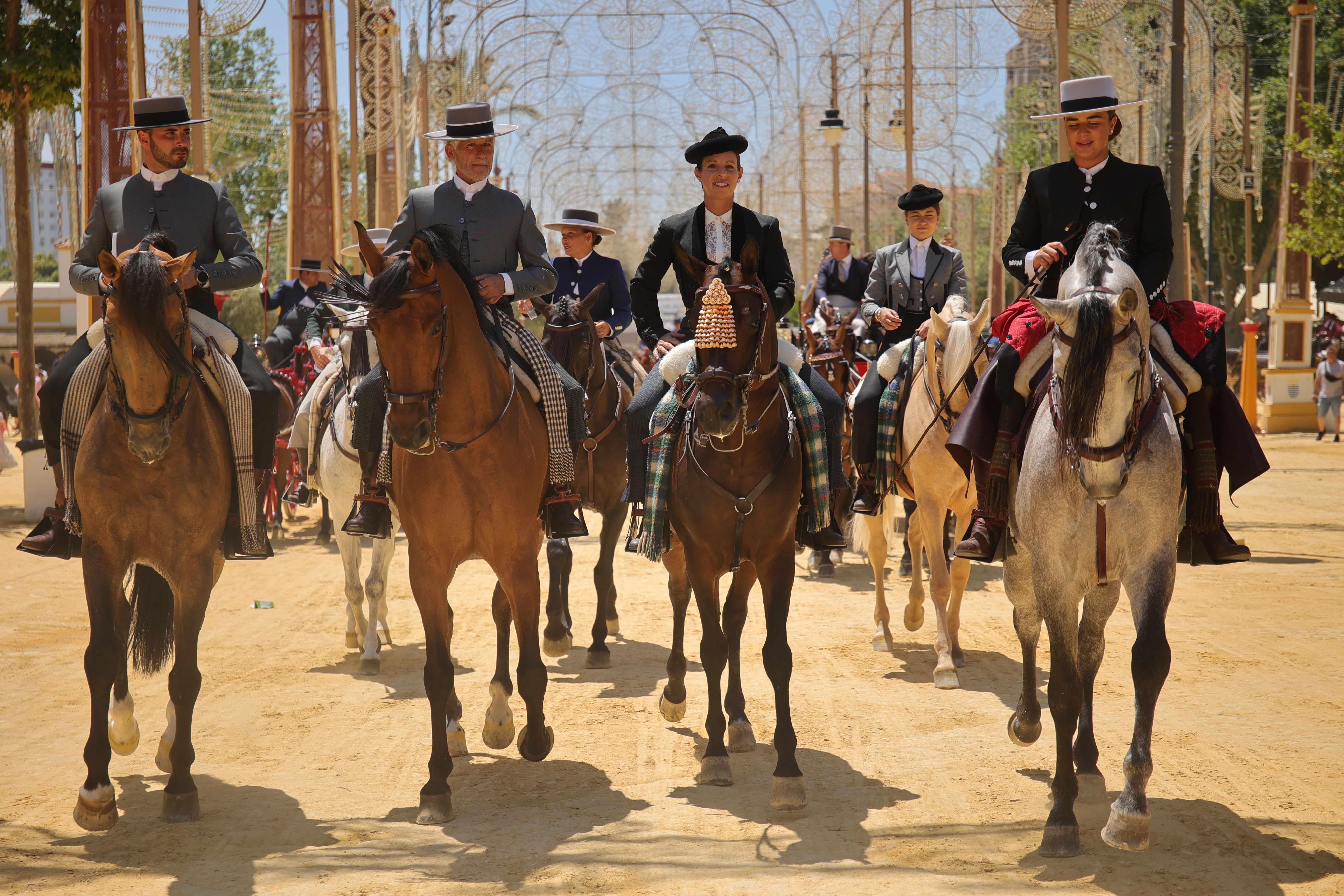 Las imágenes del viernes en la Feria del Caballo
