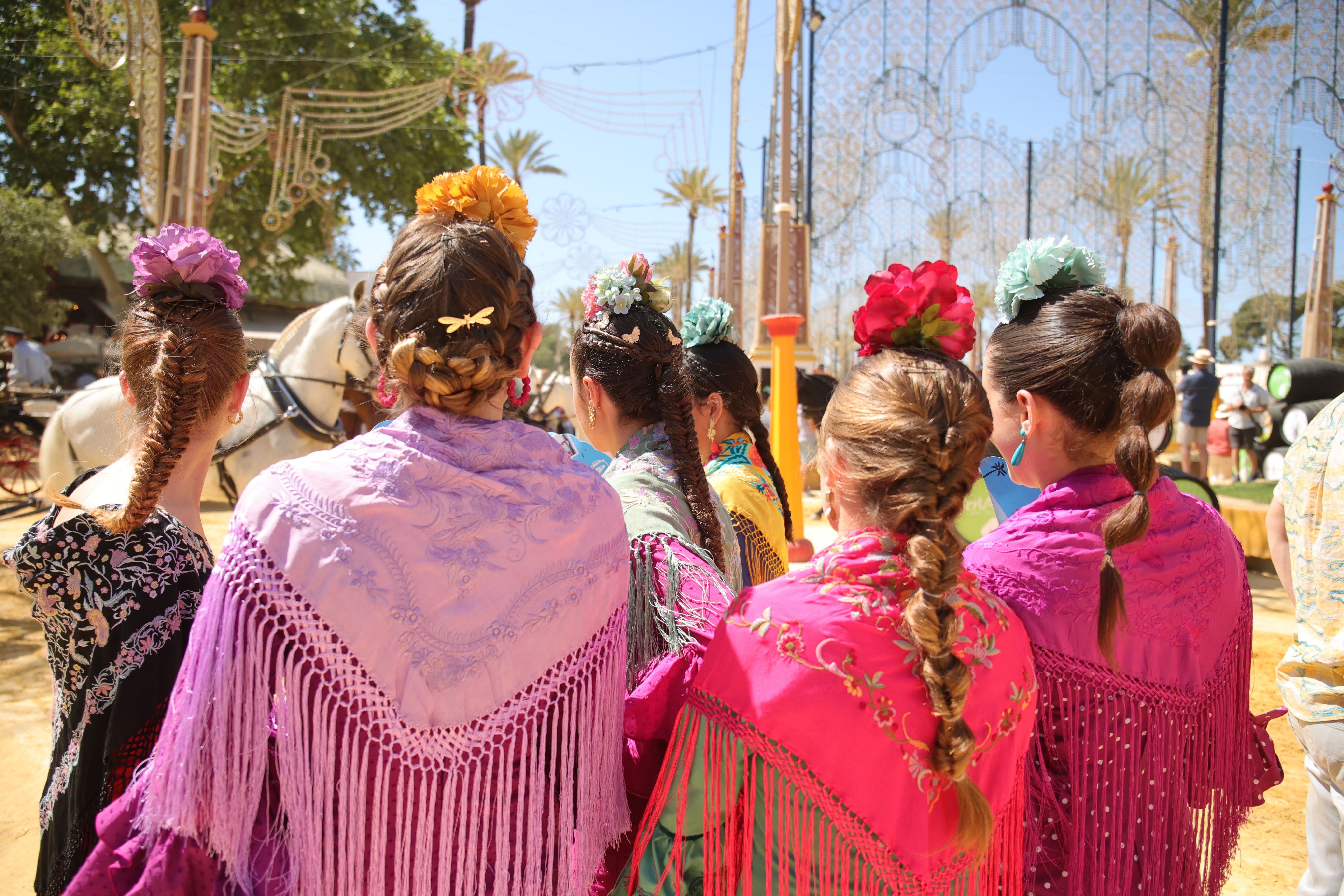 Las imágenes del viernes en la Feria del Caballo