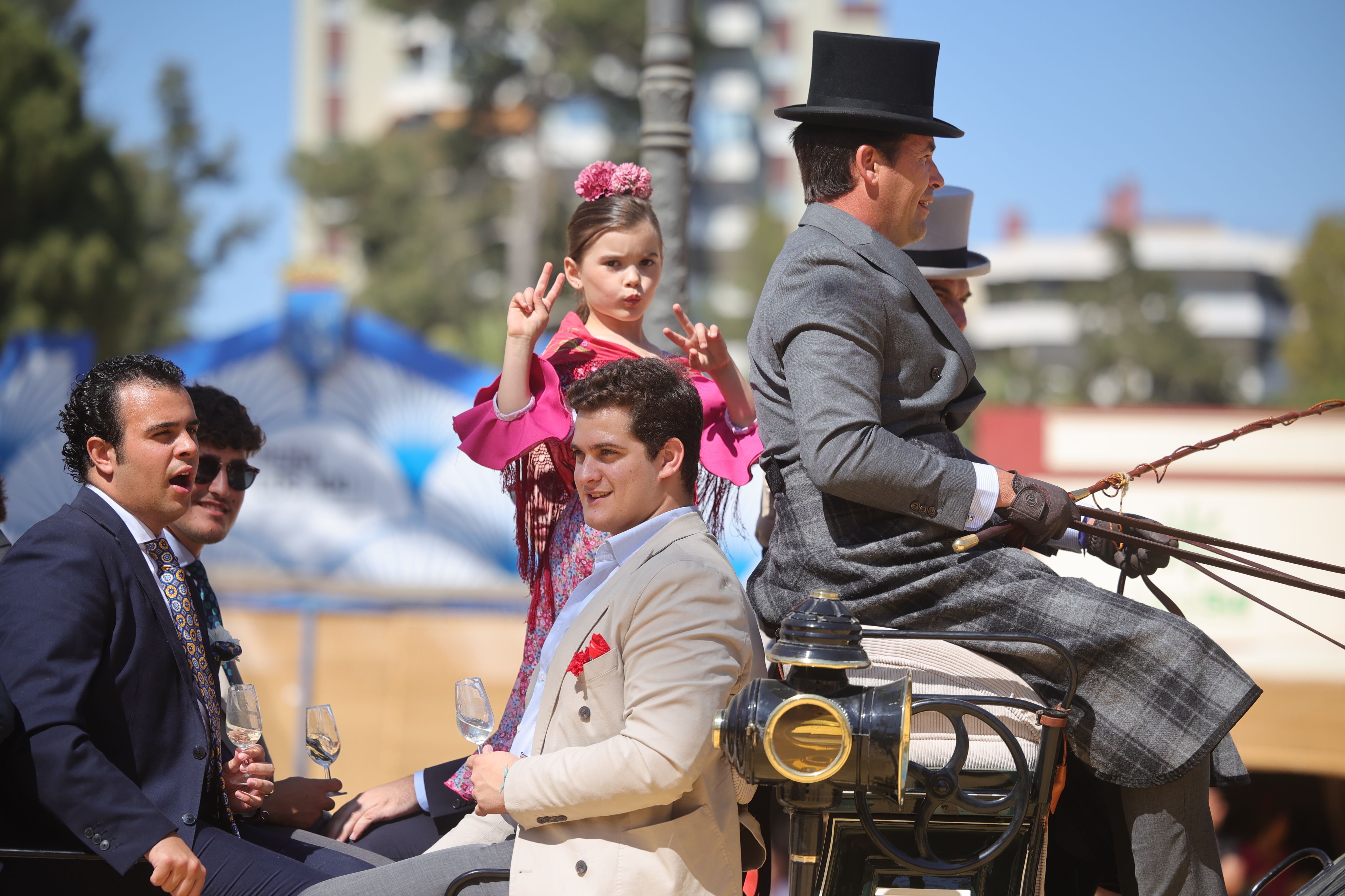 Las imágenes del viernes en la Feria del Caballo