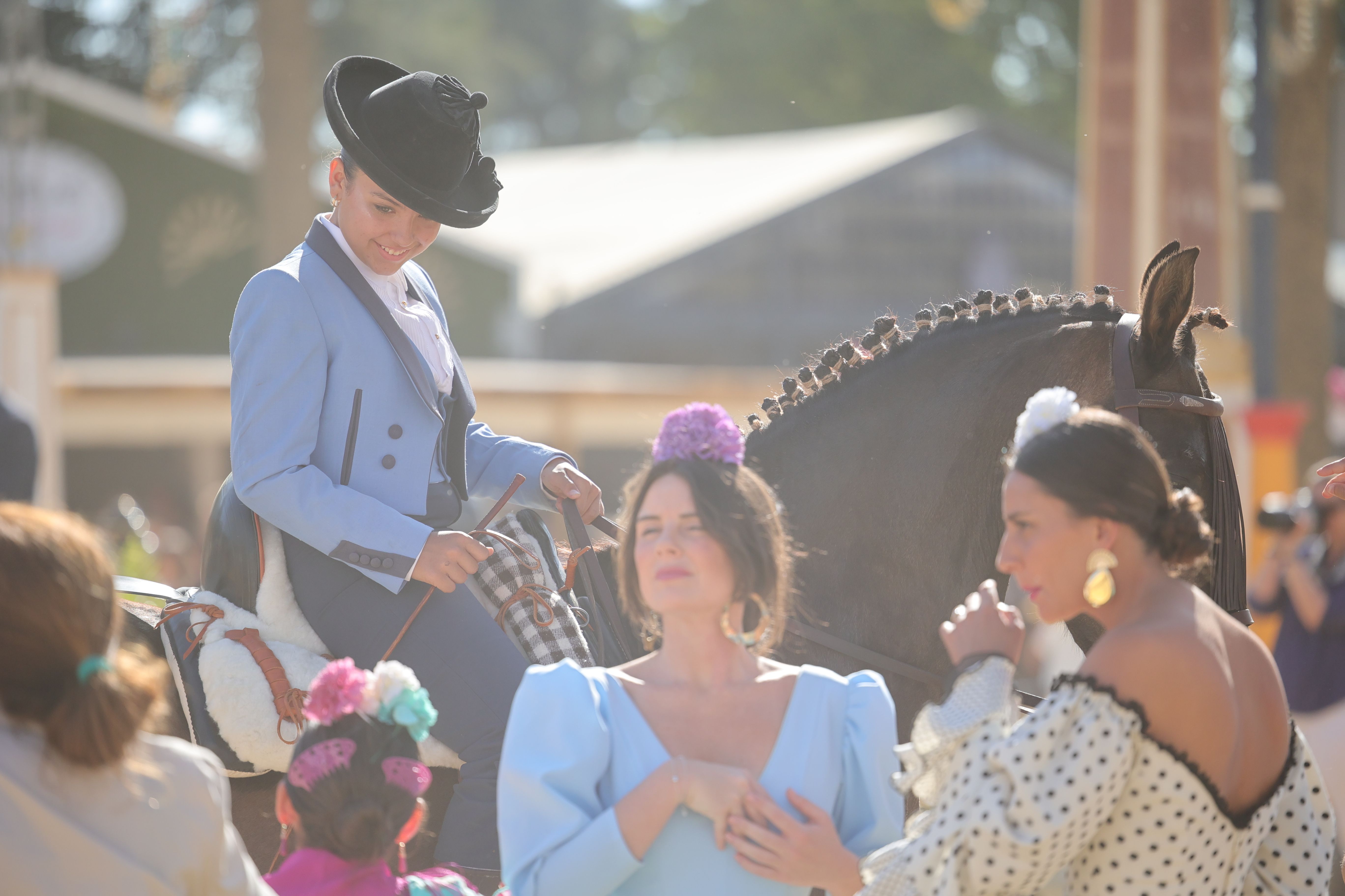 Las imágenes del viernes en la Feria del Caballo