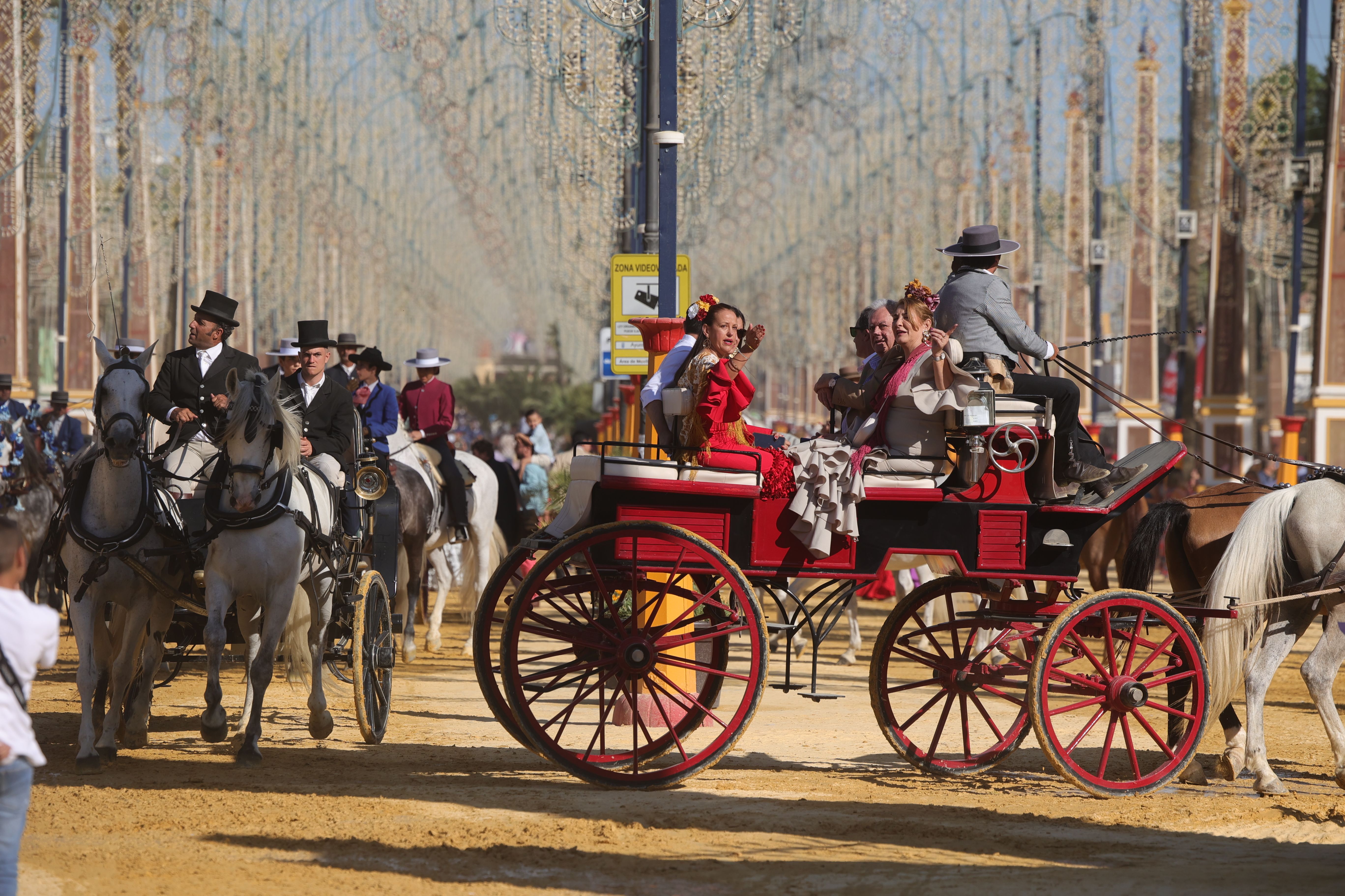 Las imágenes del viernes en la Feria del Caballo