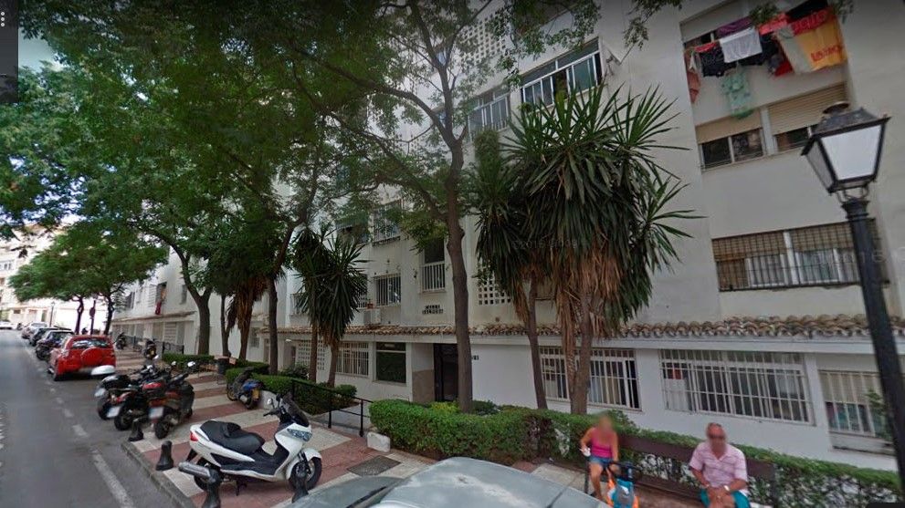 Calle Salduba de Marbella, donde han ocurrido los hechos, en una imagen de Google Maps.