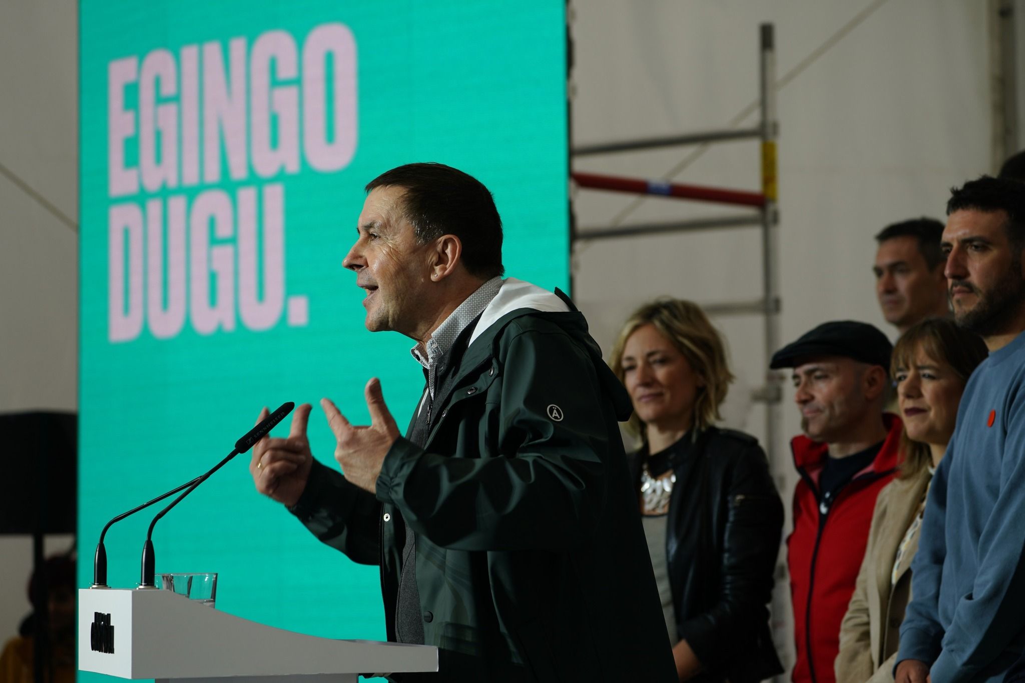Arnaldo Otegi, uno de los líderes de Bildu. Arnaldo Otegi, uno de los líderes de Bildu.