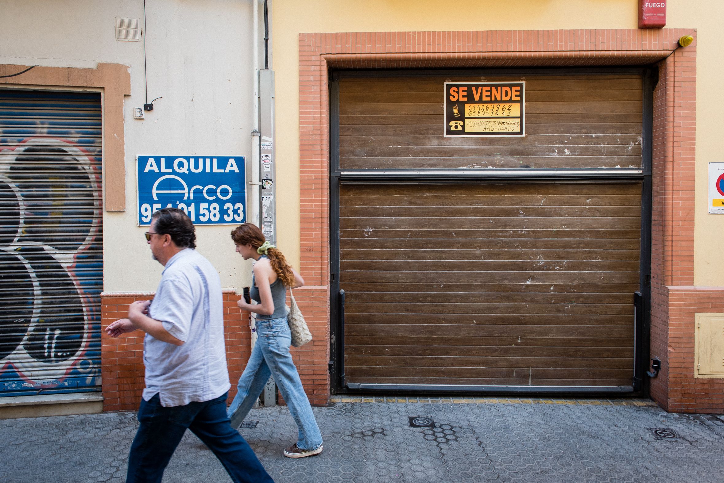 Una vivienda en venta y otra en alquiler en el centro de Sevilla. 
