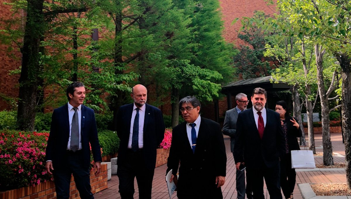 La UCA elabora convenios de colaboración con universidades japonesas. 