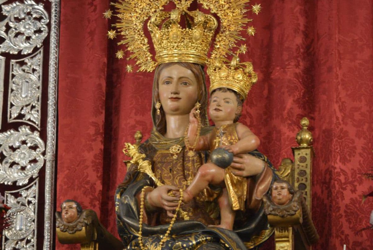 Nuestra Señora de la Bella, patrona de Lepe. HERMANDADDELABELLA